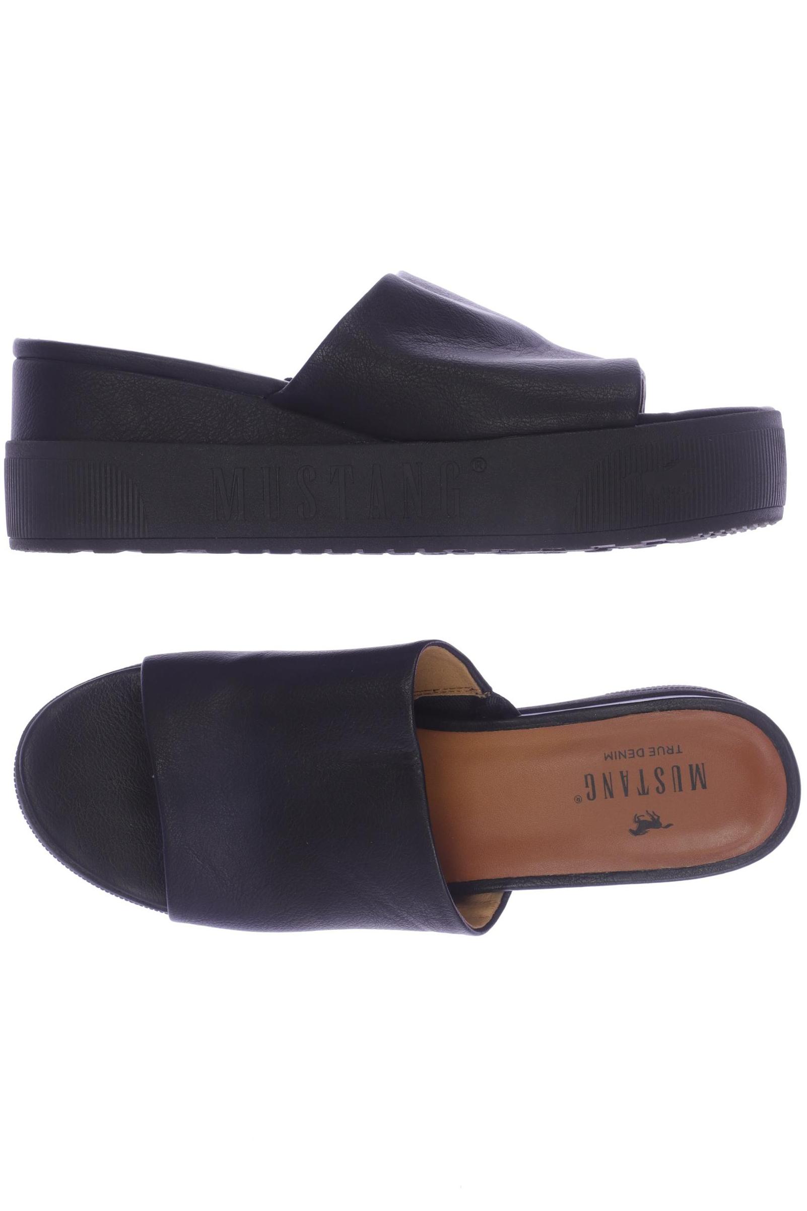 

MUSTANG Damen Sandale, schwarz
