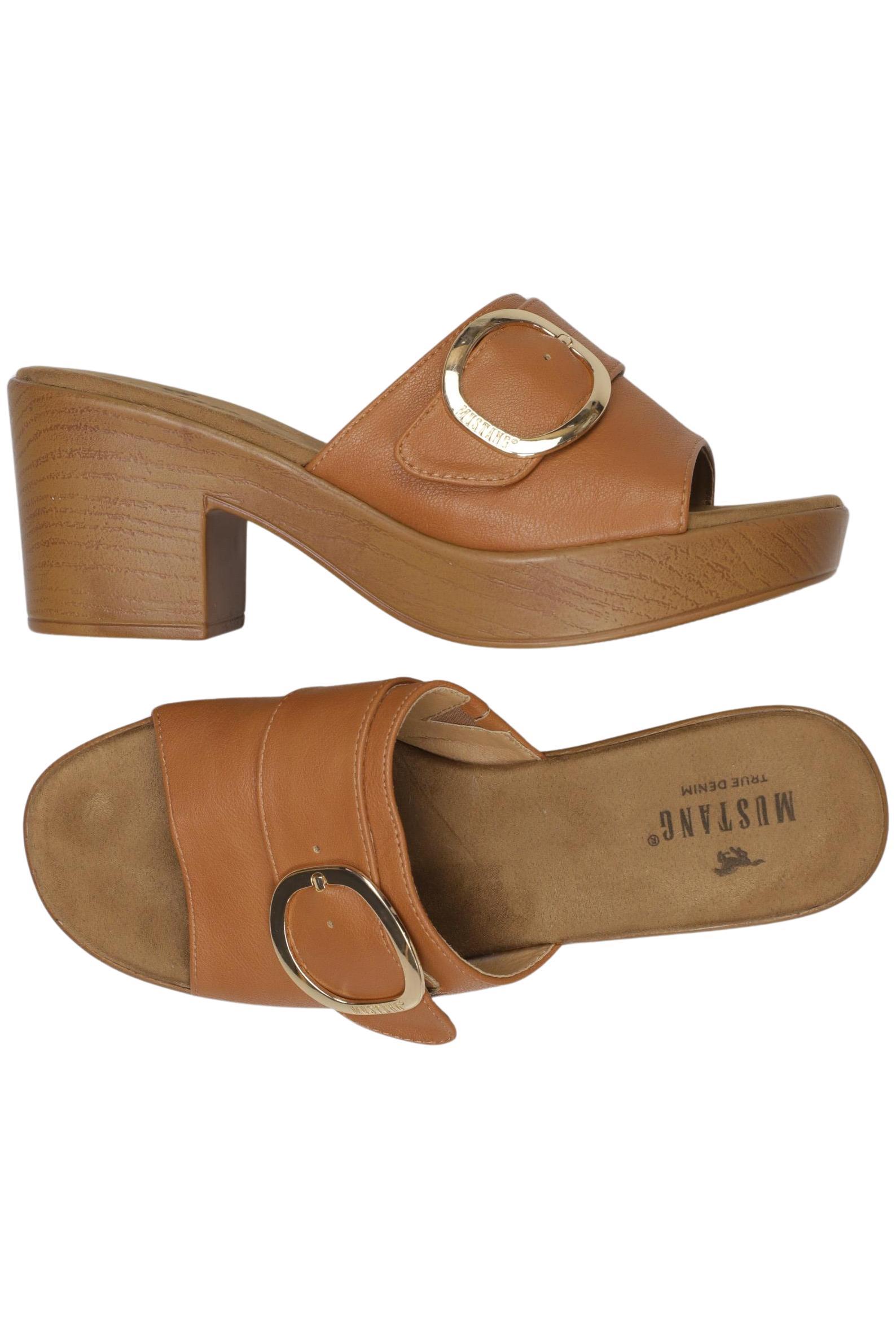 

Mustang Damen Sandale, braun, Gr. 39