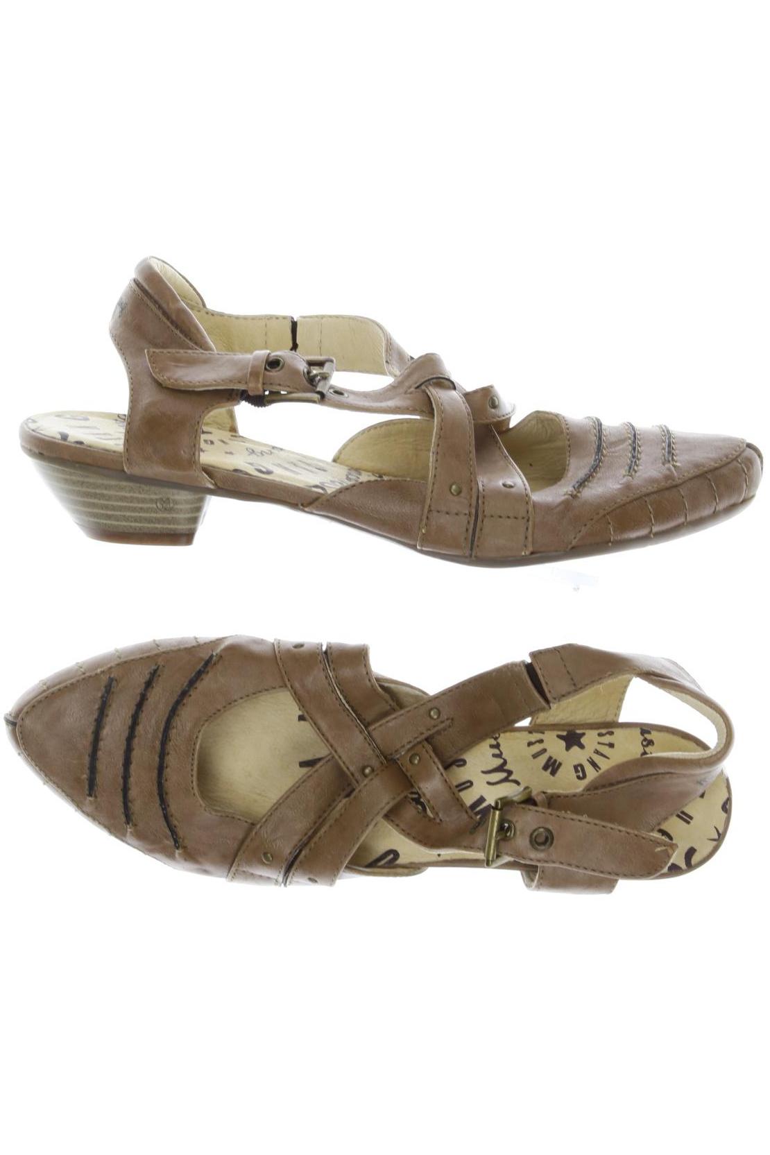 

Mustang Damen Sandale, beige, Gr. 37