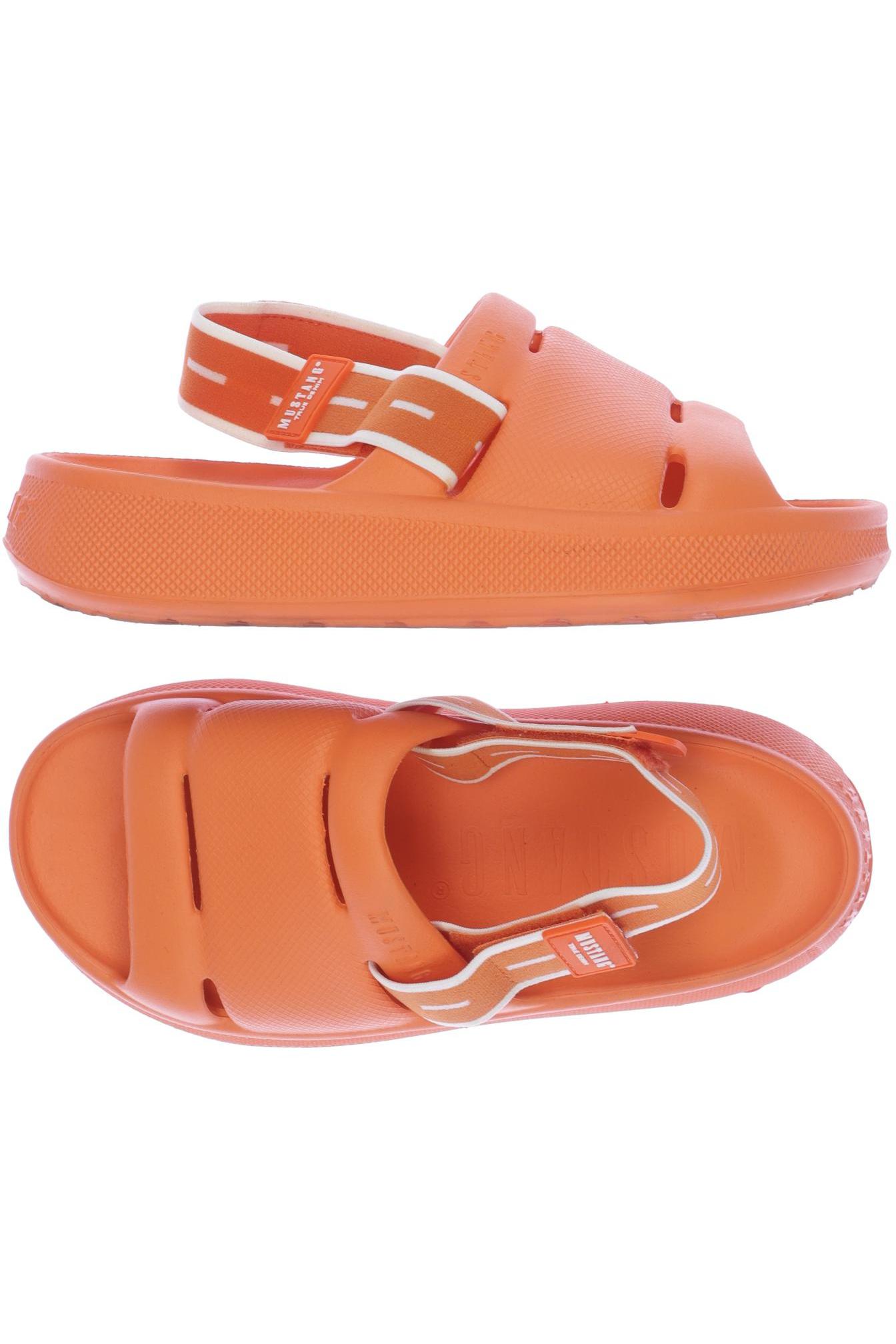 

Mustang Damen Sandale, orange, Gr. 37