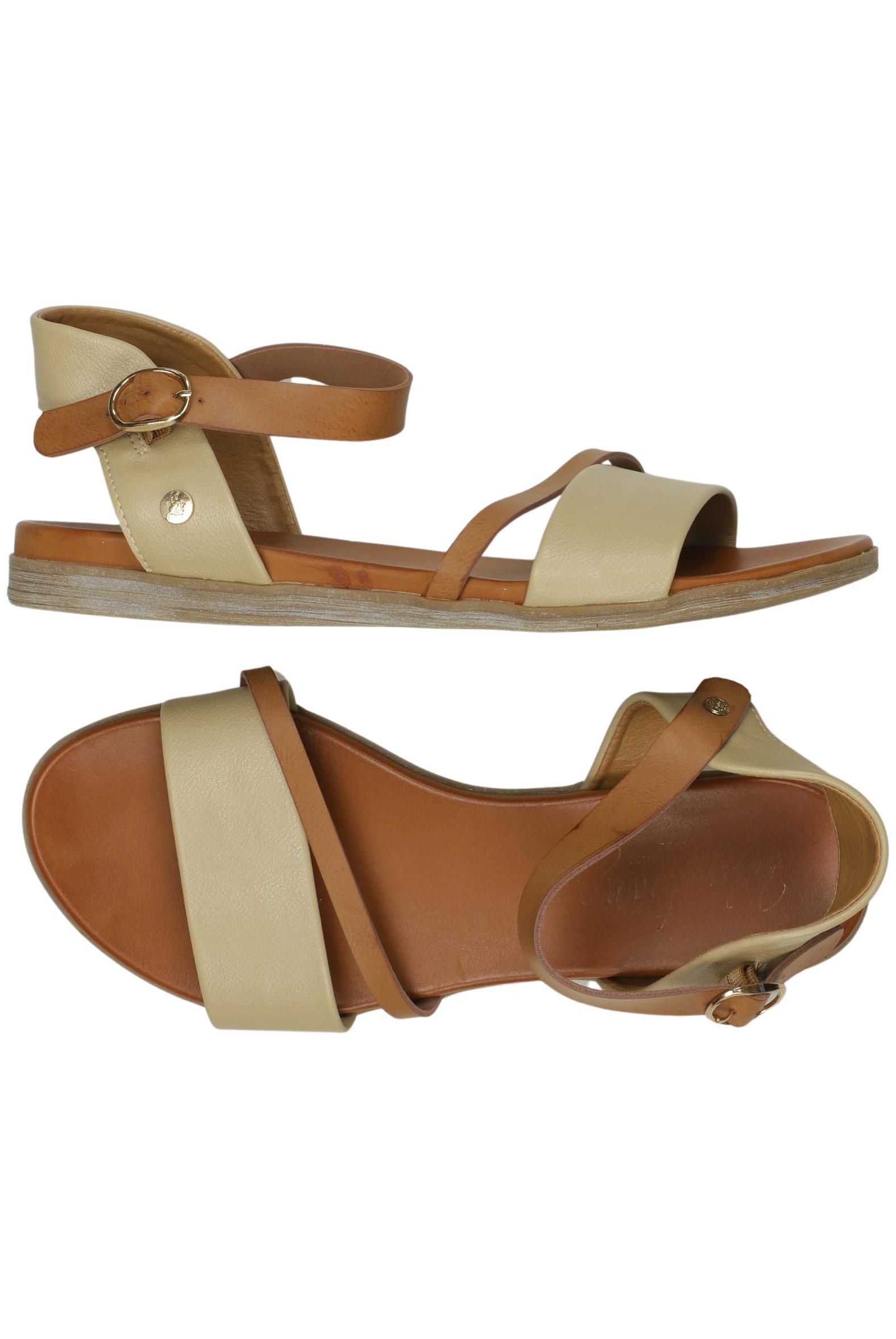 

Mustang Damen Sandale, beige, Gr. 40