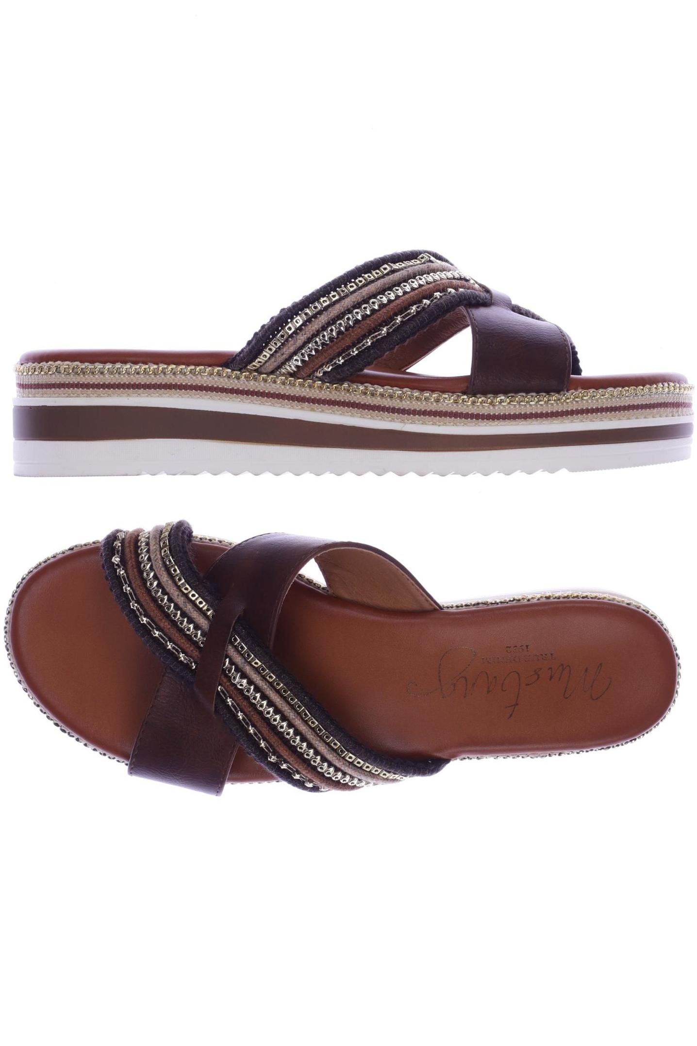 

Mustang Damen Sandale, braun, Gr. 38