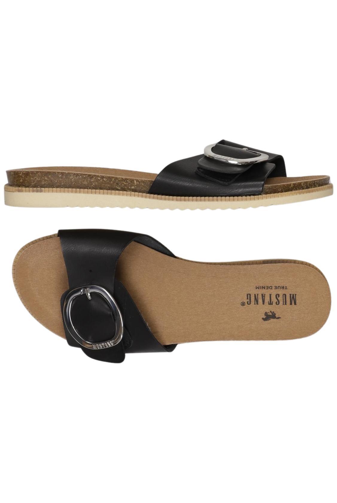 

Mustang Damen Sandale, schwarz, Gr. 37