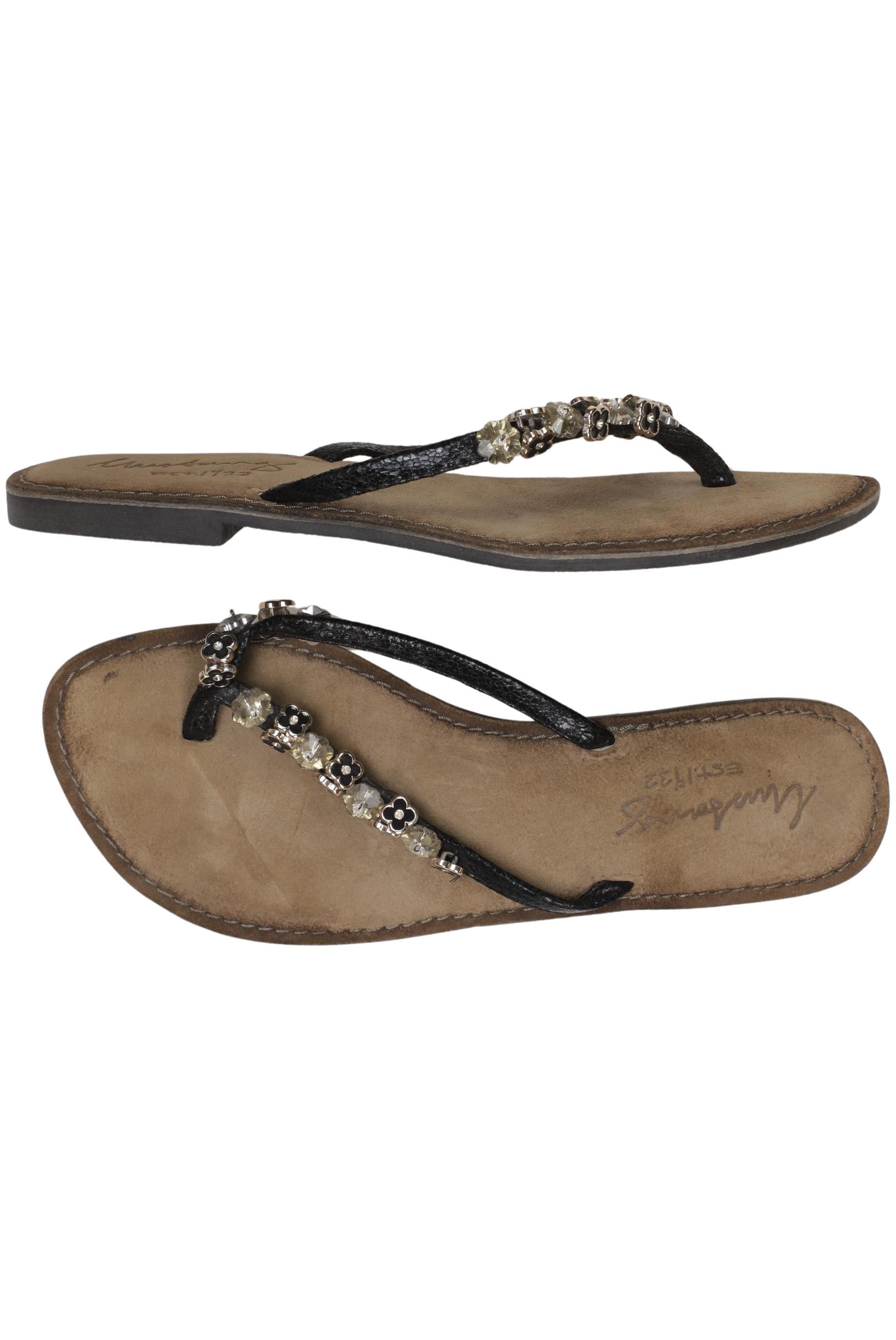 

Mustang Damen Sandale, schwarz, Gr. 41