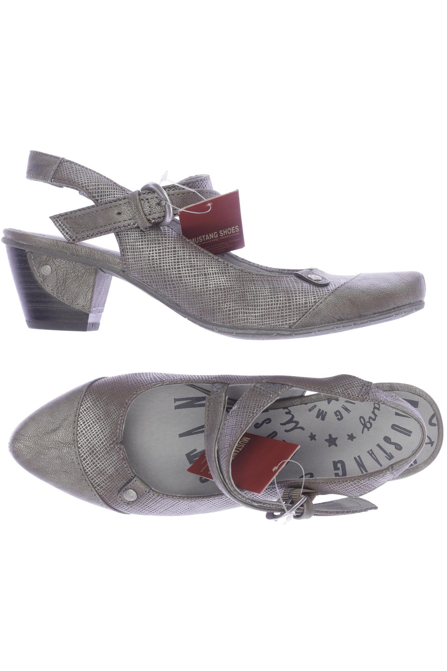 

MUSTANG Damen Sandale, grau