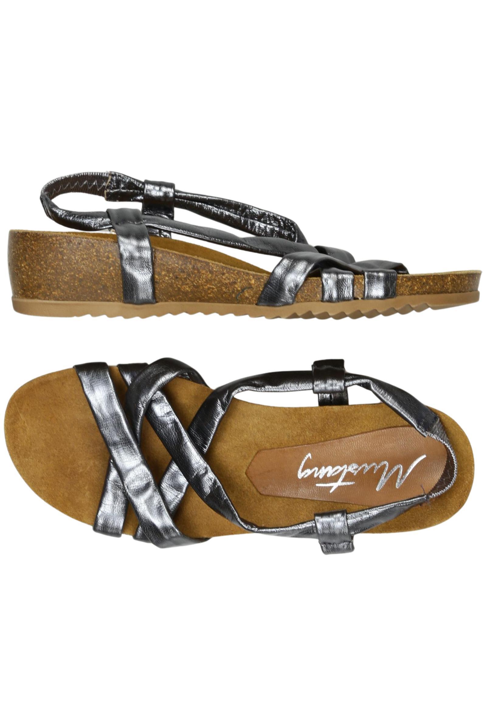 

Mustang Damen Sandale, grau, Gr. 37