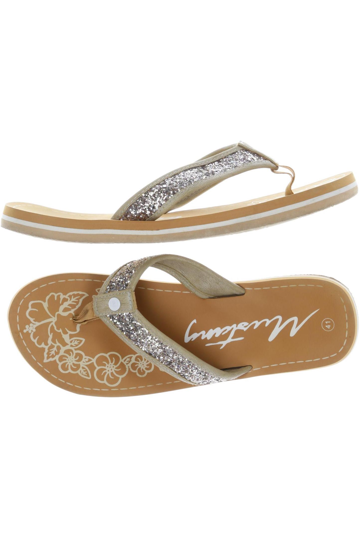 

Mustang Damen Sandale, beige, Gr. 41