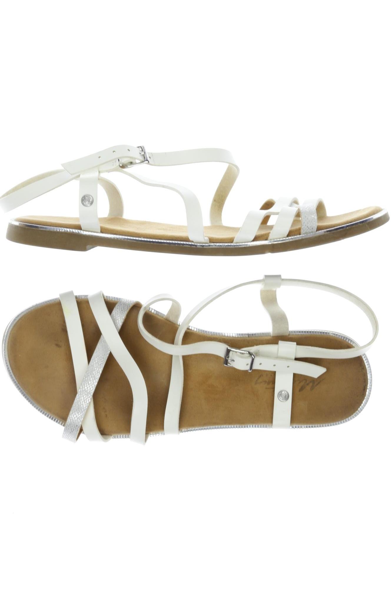 

Mustang Damen Sandale, weiß, Gr. 40