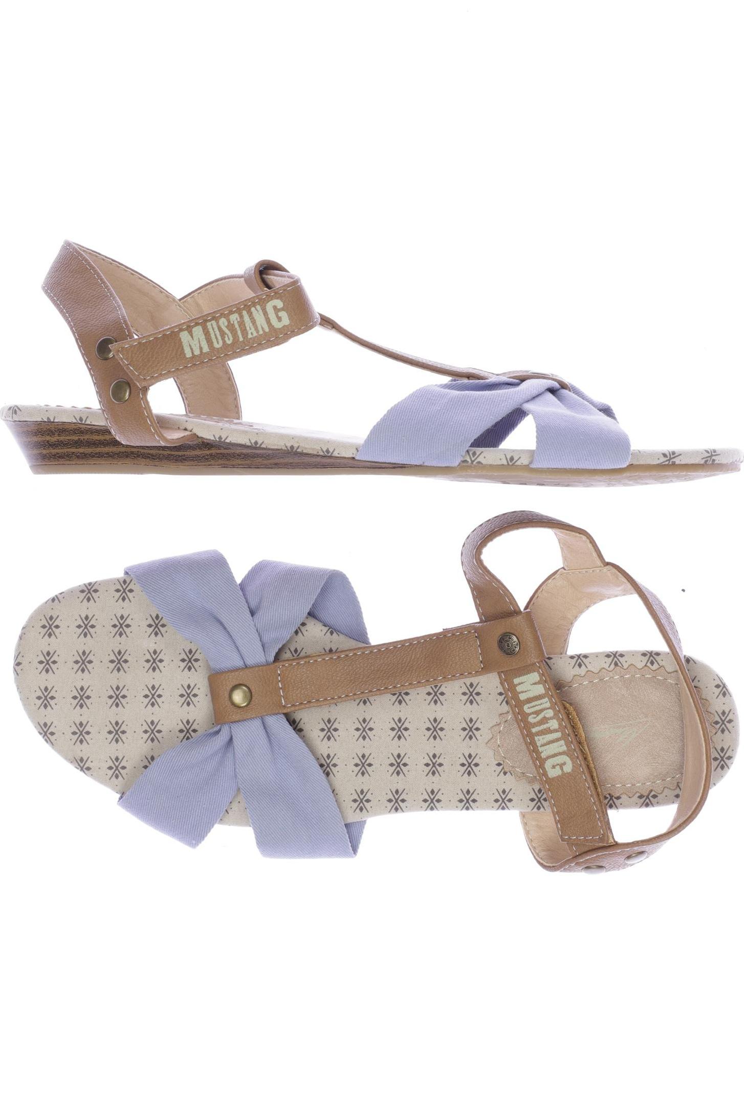 

Mustang Damen Sandale, beige, Gr. 39