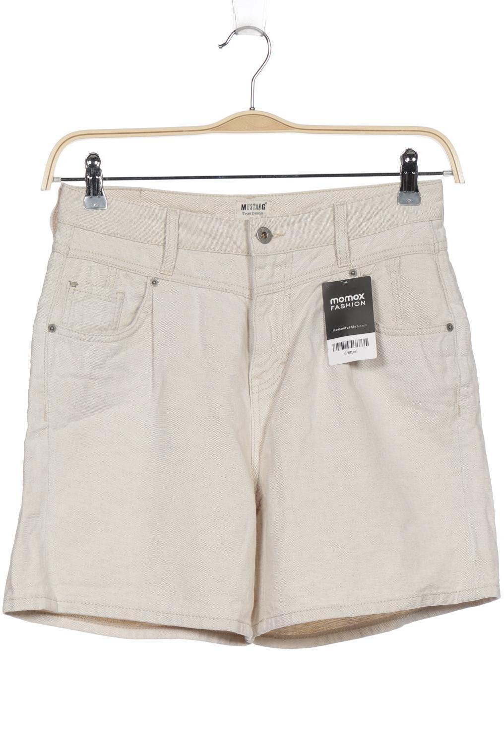 

MUSTANG Damen Shorts, cremeweiß