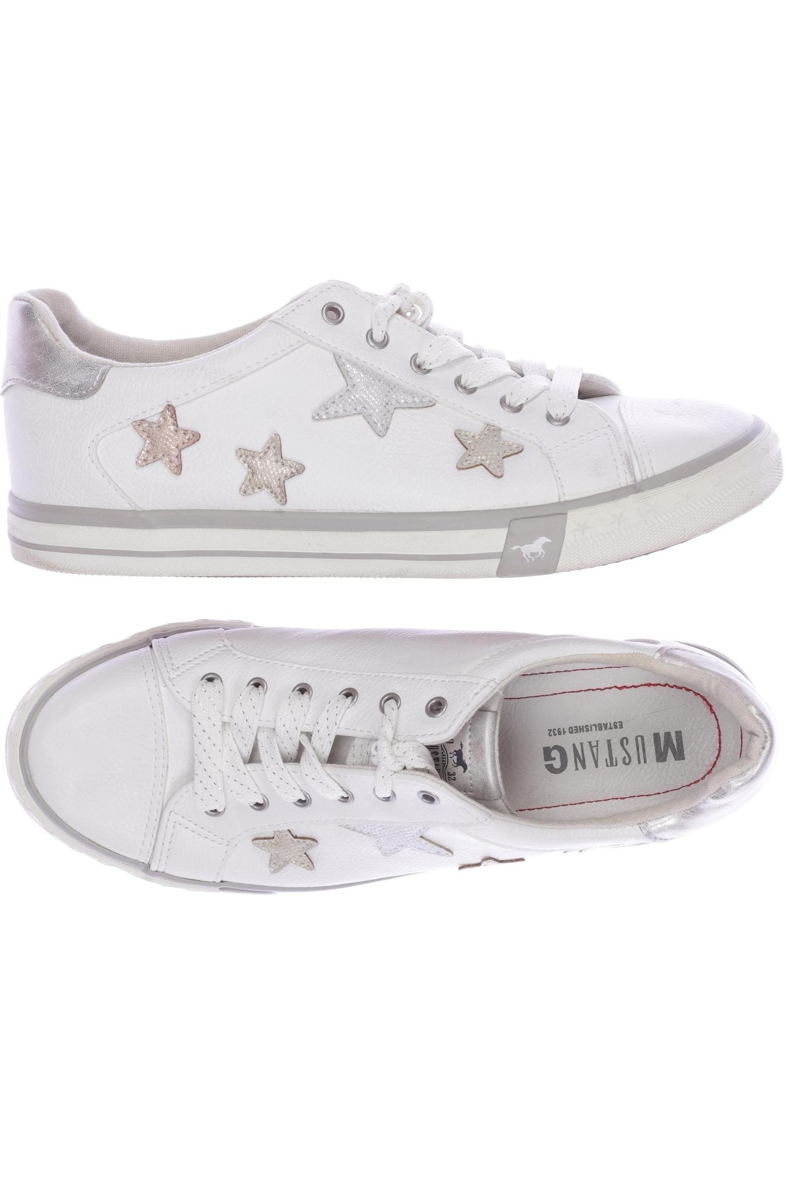 

Mustang Damen Sneakers, weiß, Gr. 40