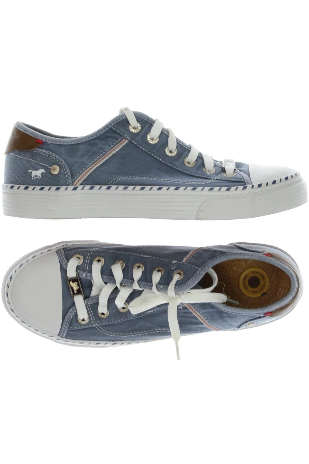 

Mustang Damen Sneakers, blau, Gr. 38
