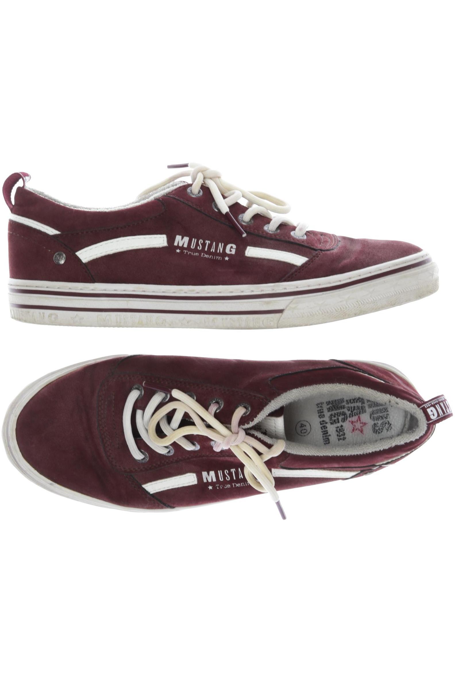 

Mustang Damen Sneakers, bordeaux, Gr. 40