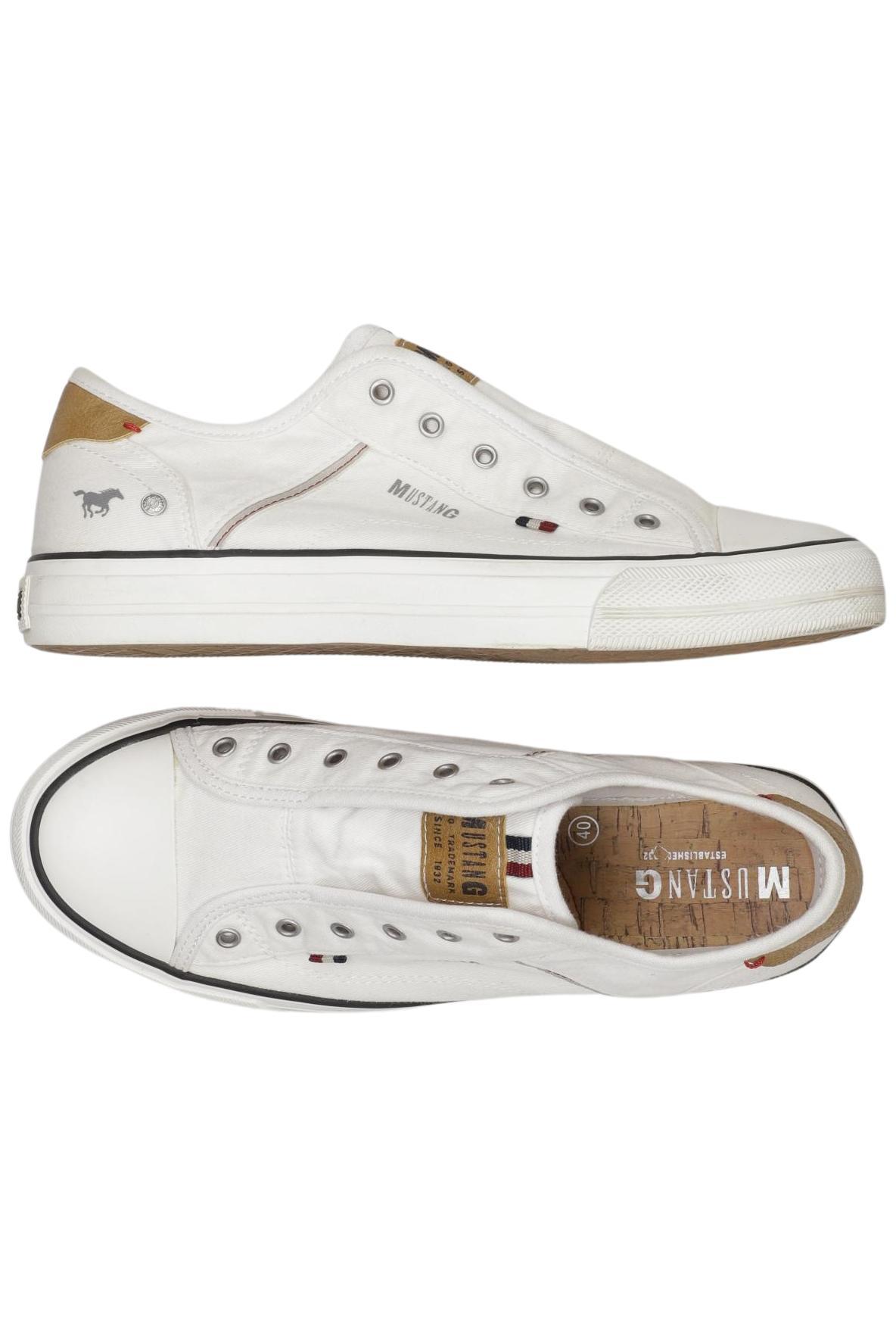 

Mustang Damen Sneakers, weiß, Gr. 40