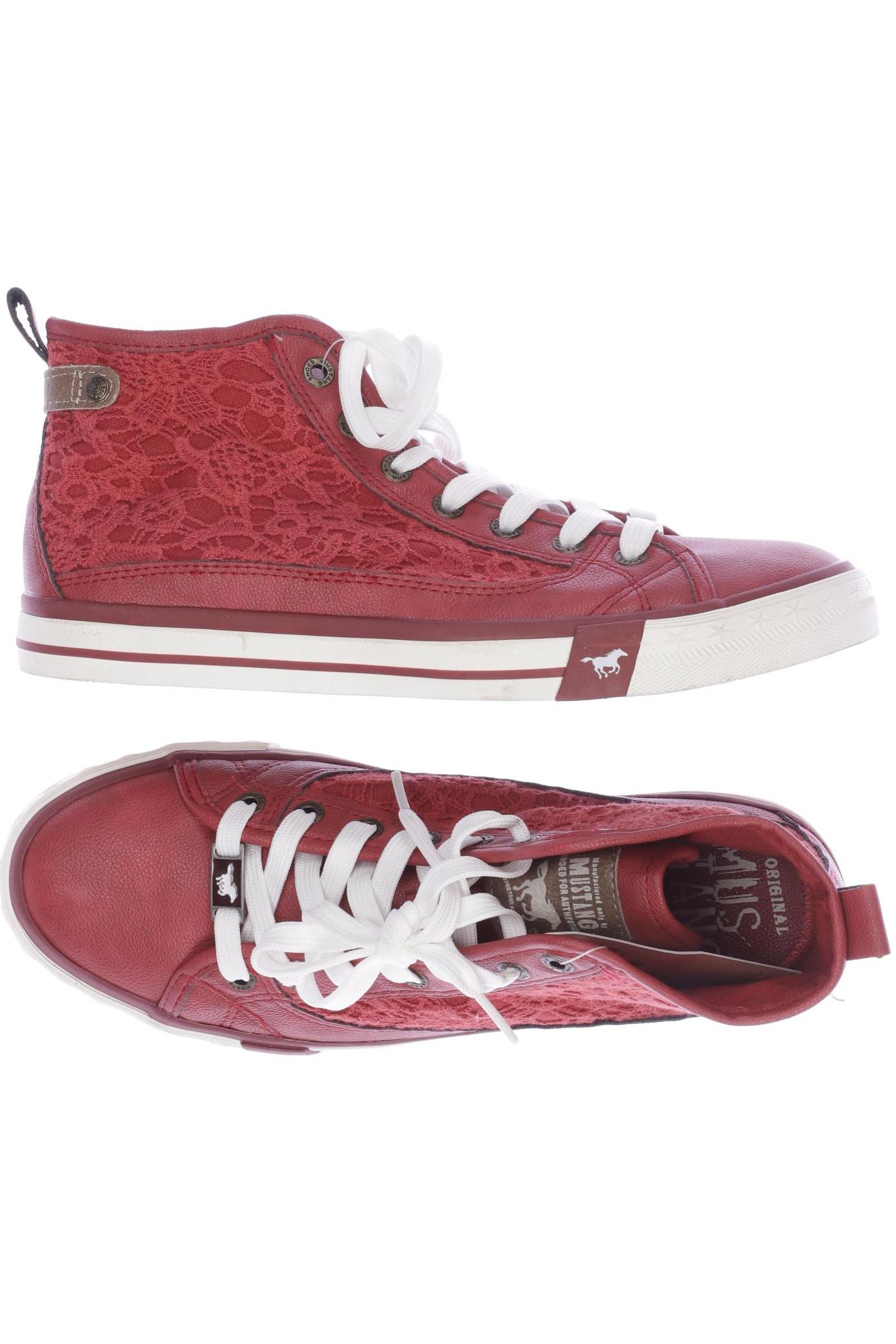 

Mustang Damen Sneakers, rot, Gr. 39