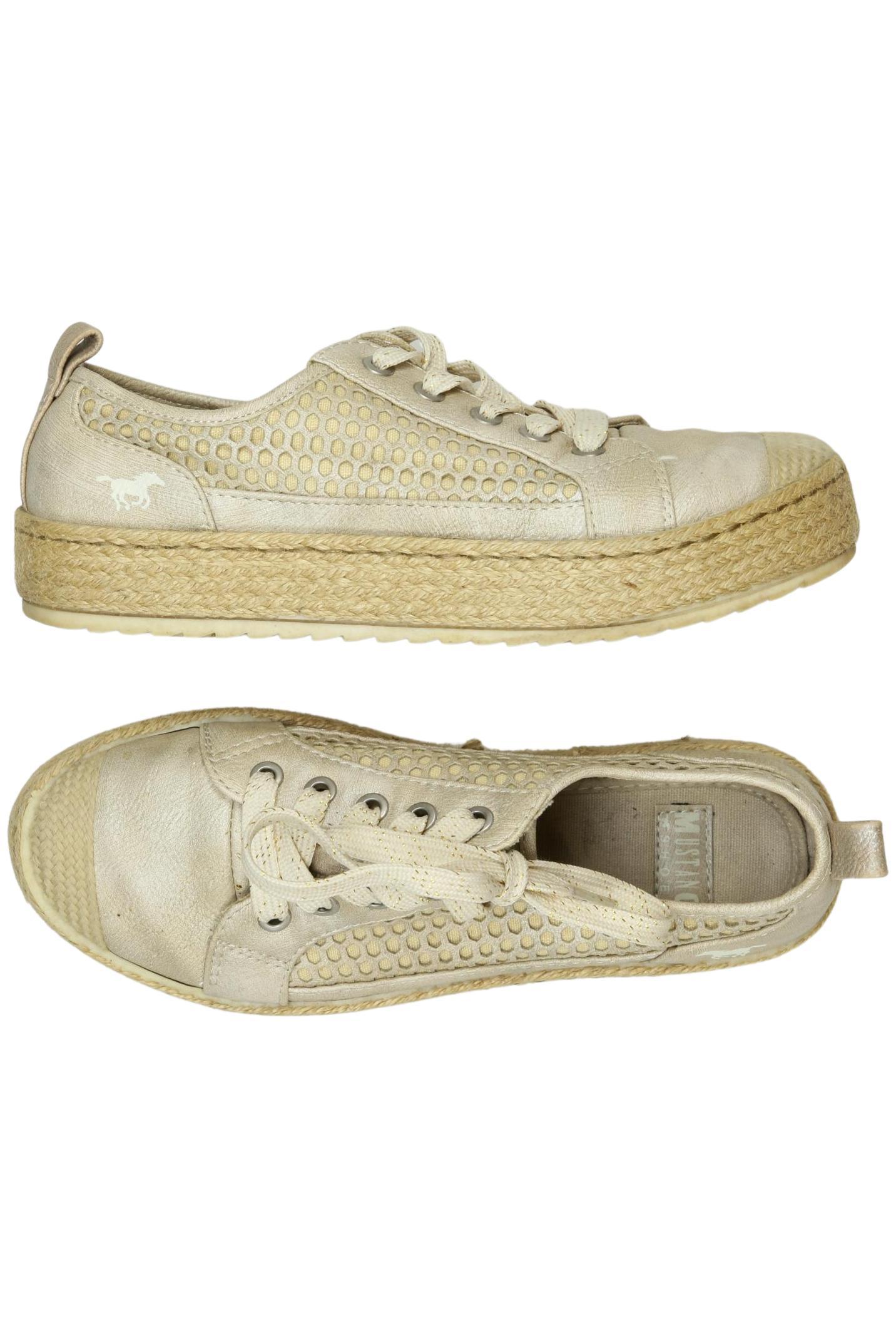 

Mustang Damen Sneakers, beige, Gr. 37
