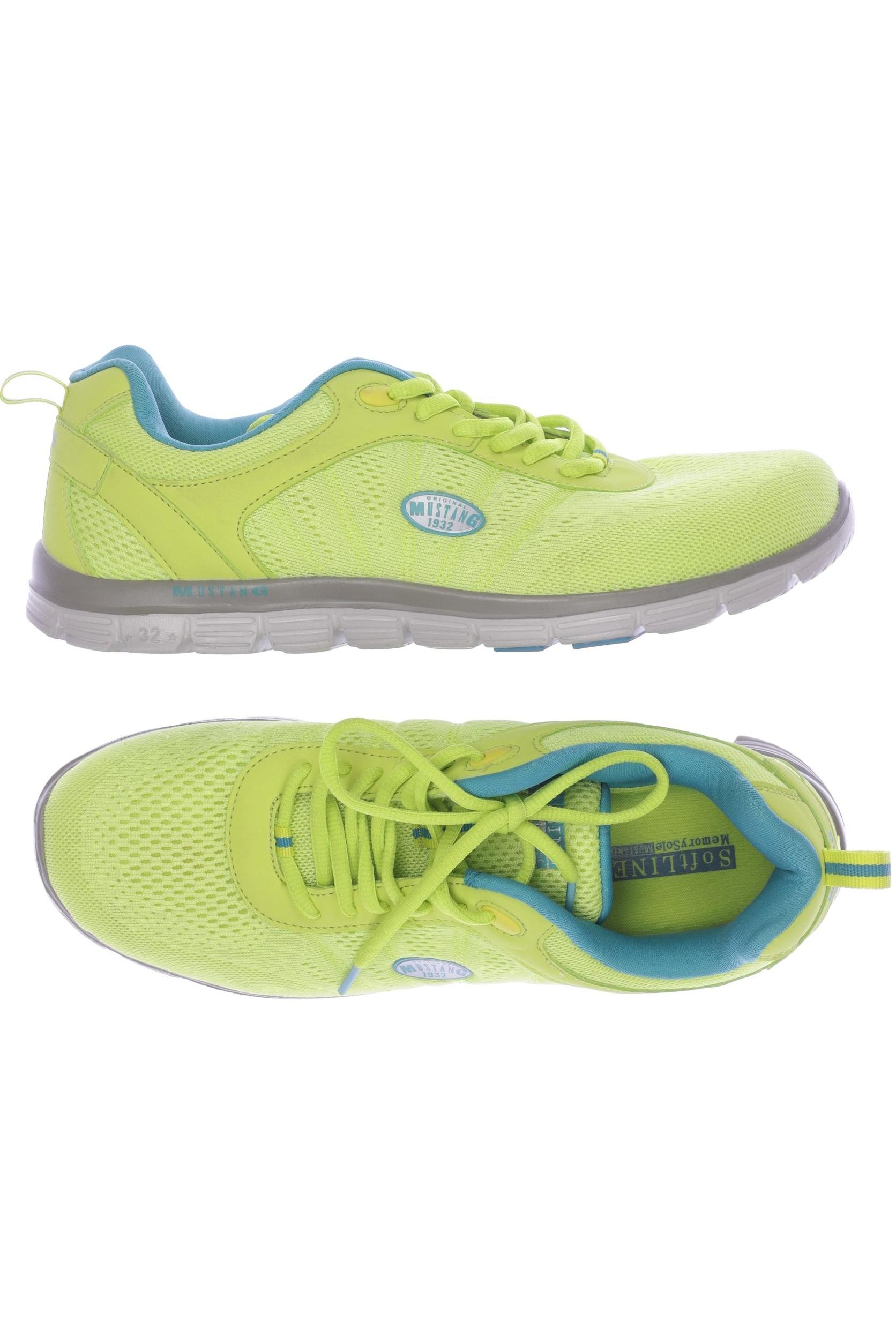 

Mustang Damen Sneakers, hellgrün, Gr. 41