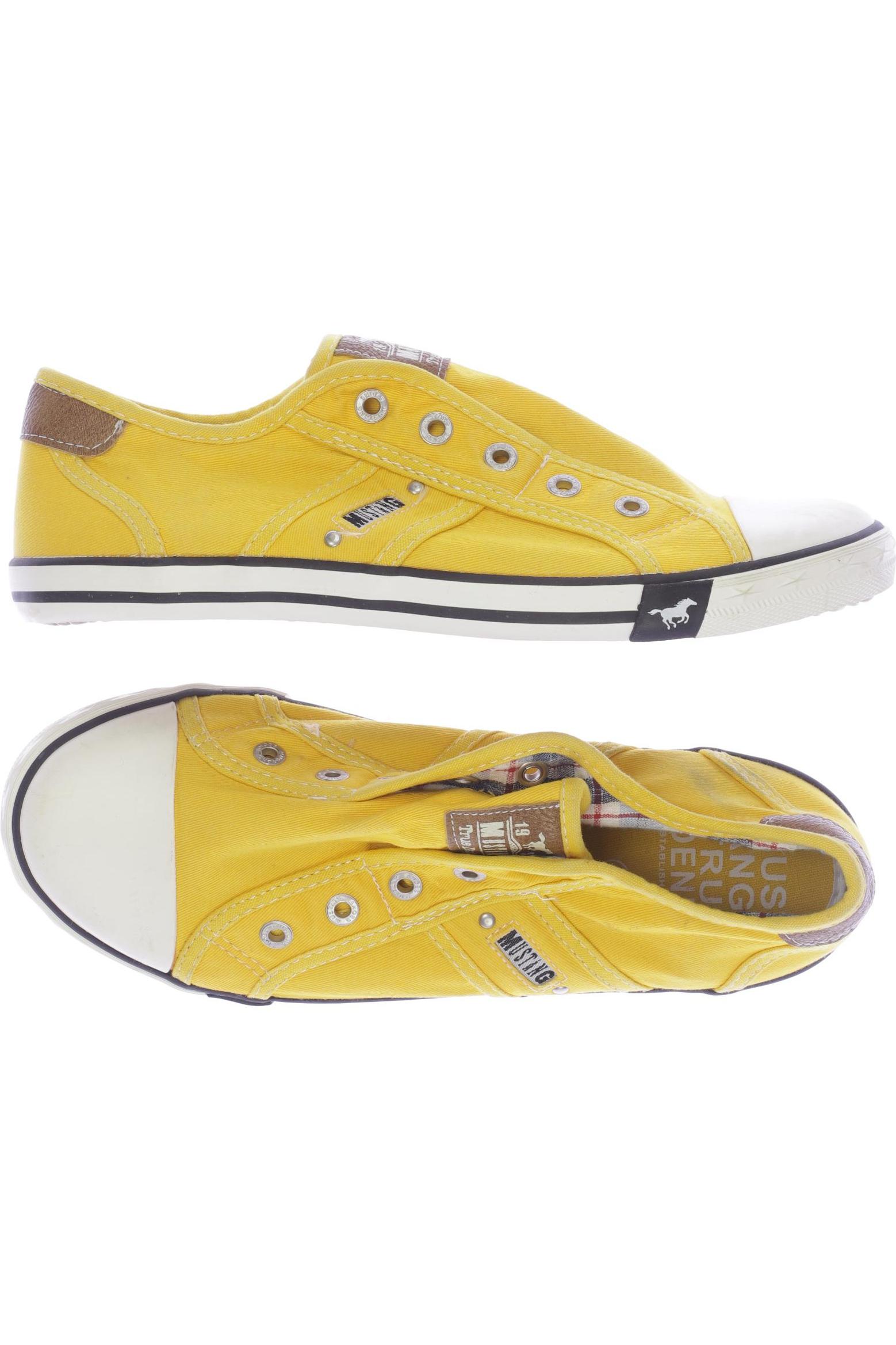 

MUSTANG Damen Sneakers, gelb