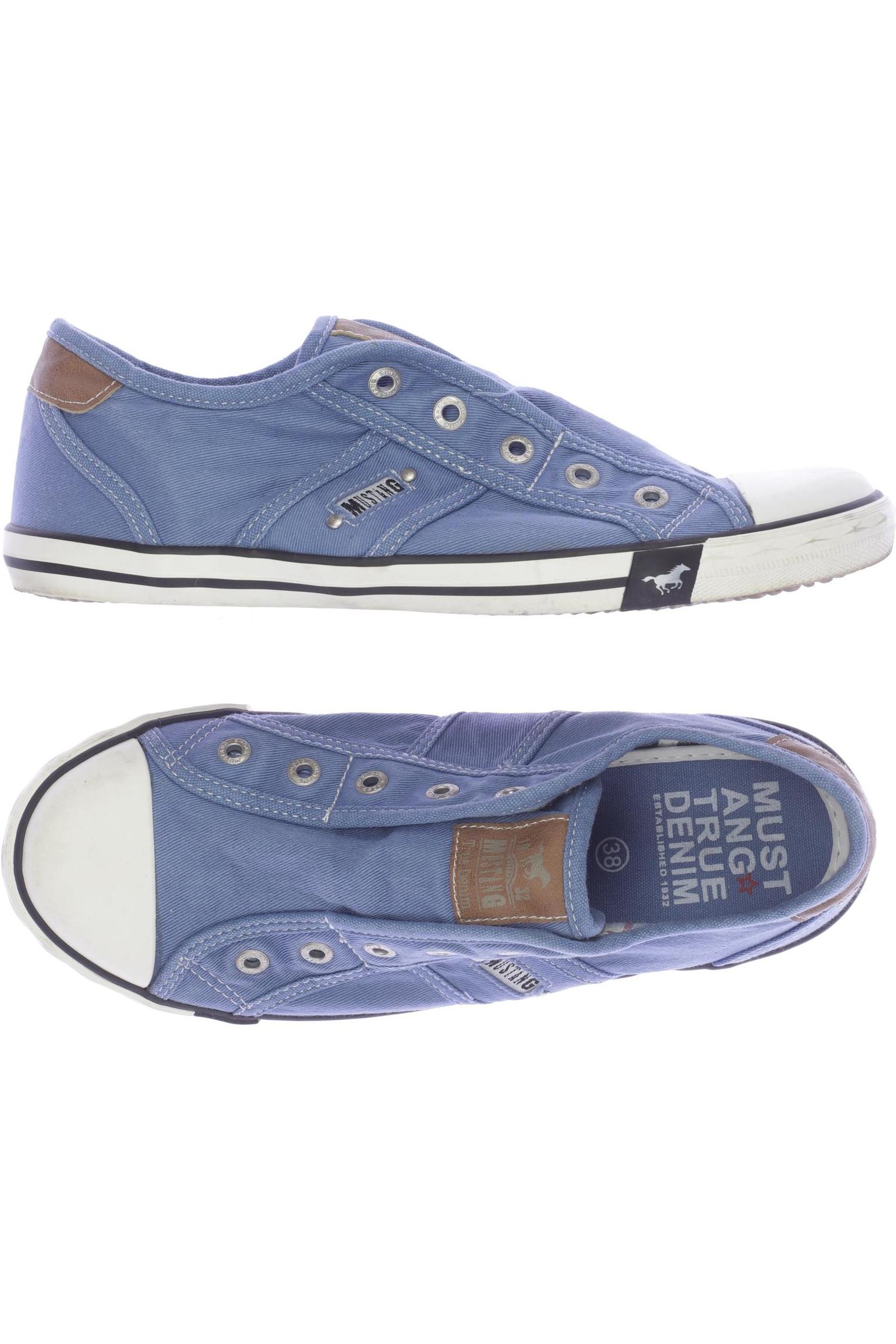 

Mustang Damen Sneakers, blau, Gr. 38