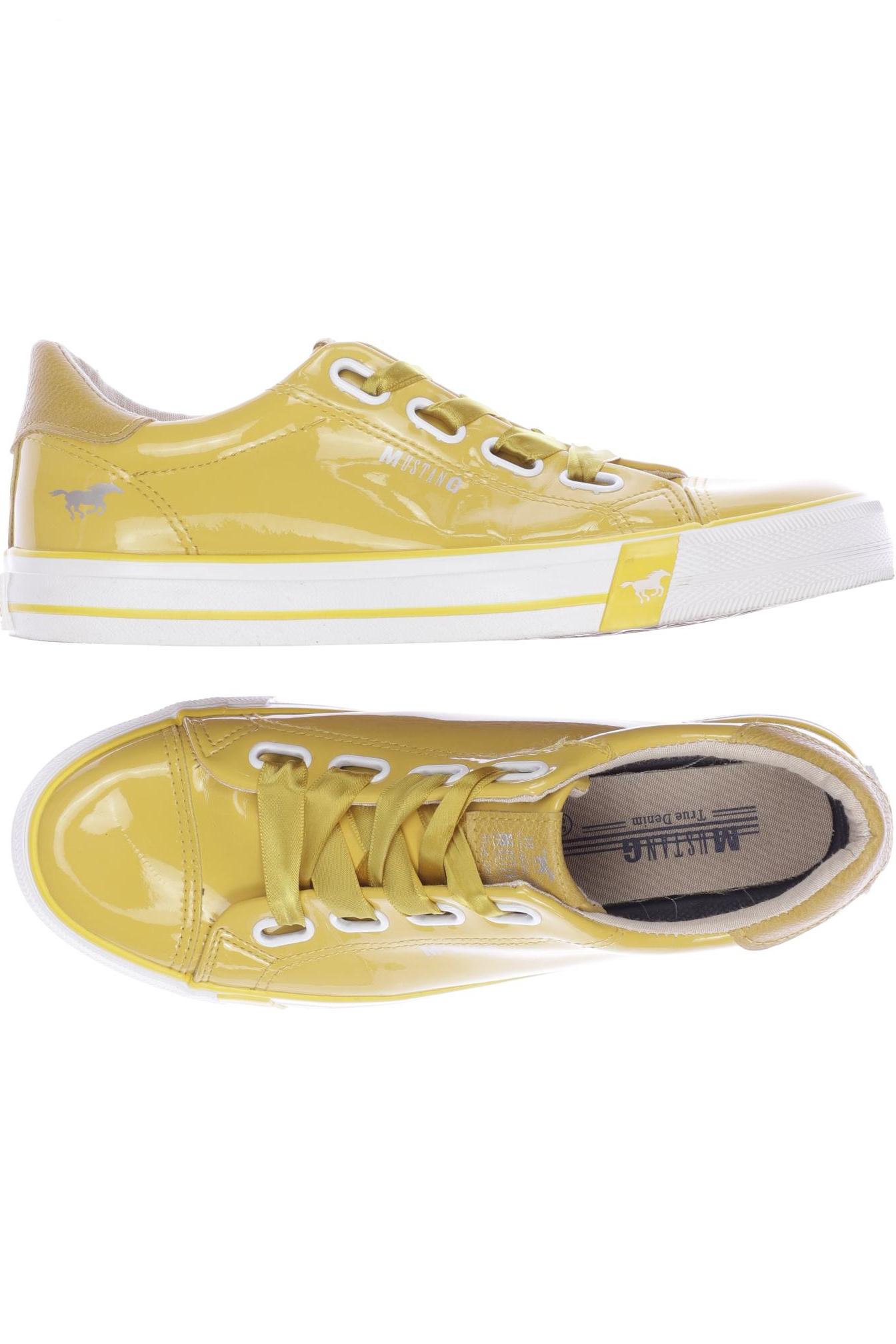 

Mustang Damen Sneakers, gelb, Gr. 39