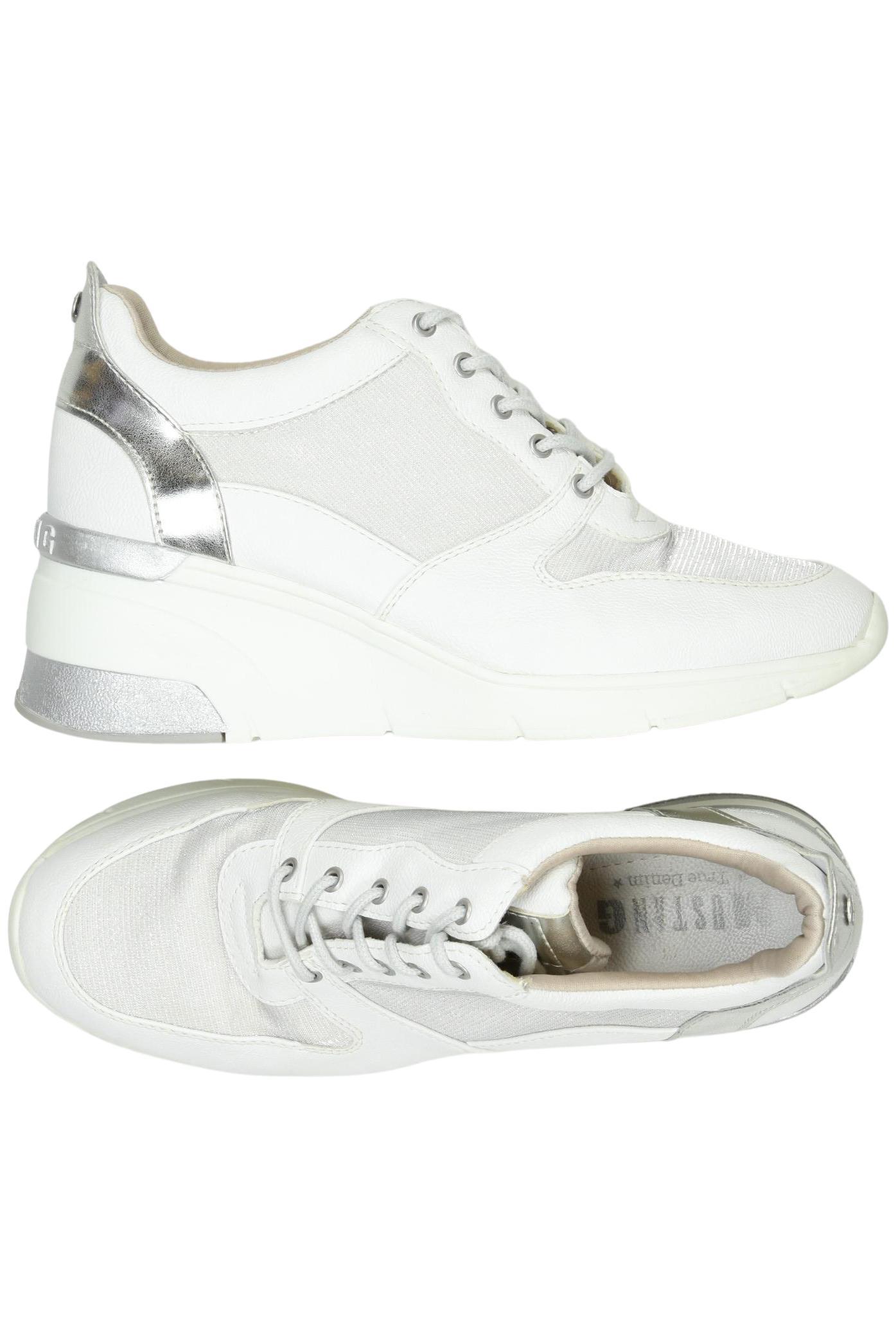 

Mustang Damen Sneakers, weiß, Gr. 39