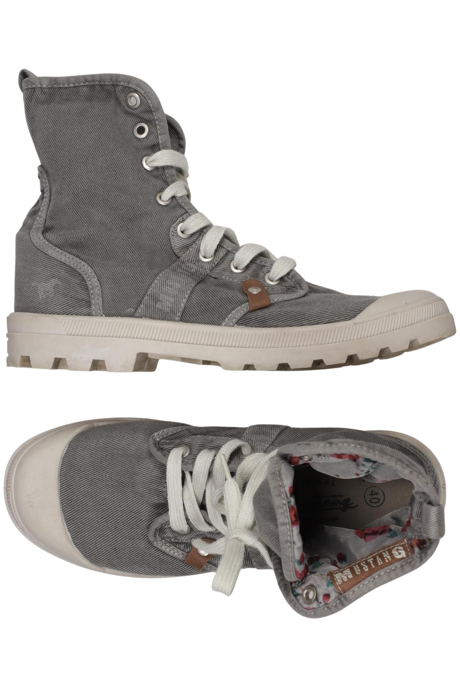 

Mustang Damen Sneakers, grau, Gr. 40