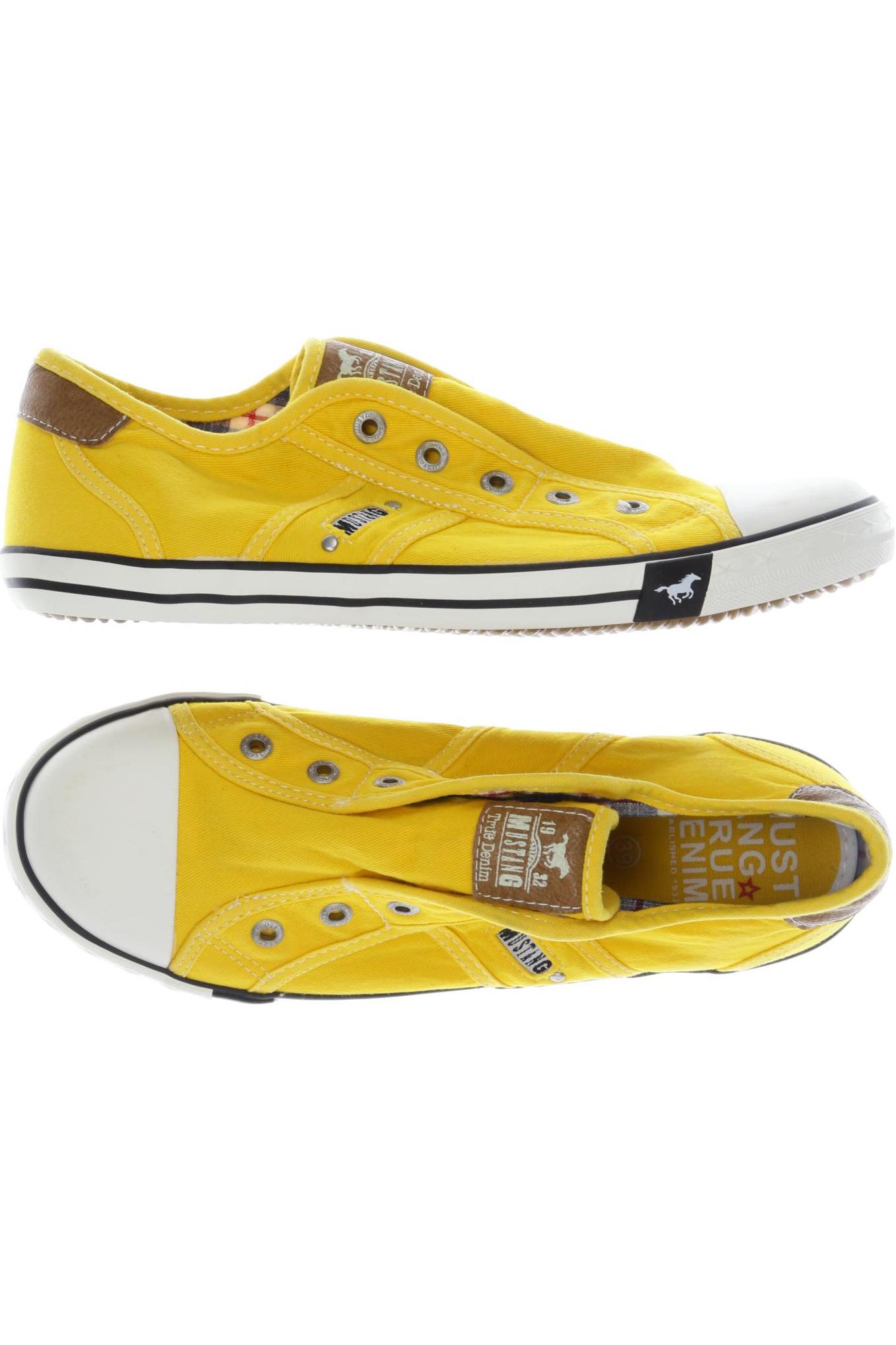 

Mustang Damen Sneakers, gelb, Gr. 39