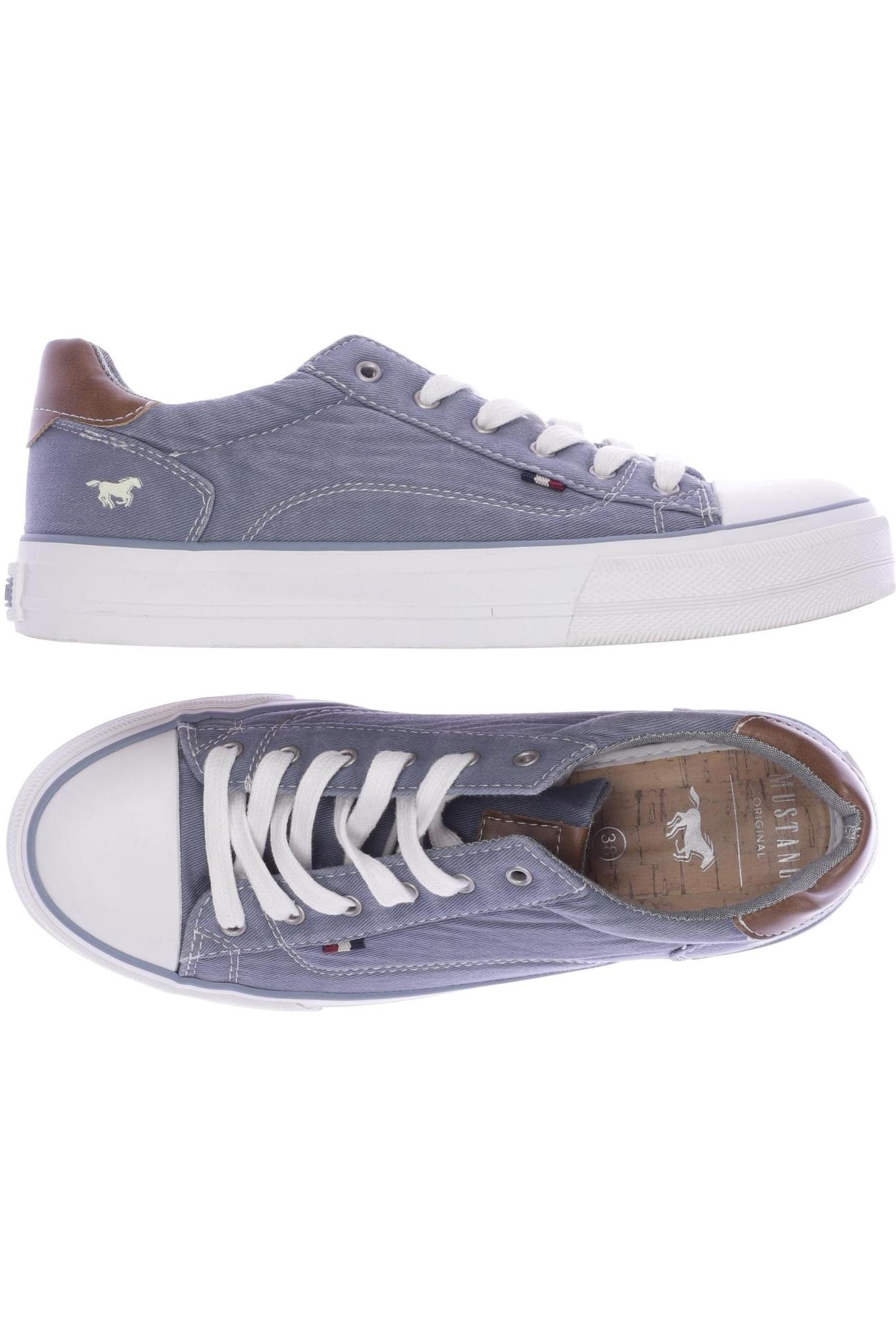 

Mustang Damen Sneakers, blau, Gr. 38