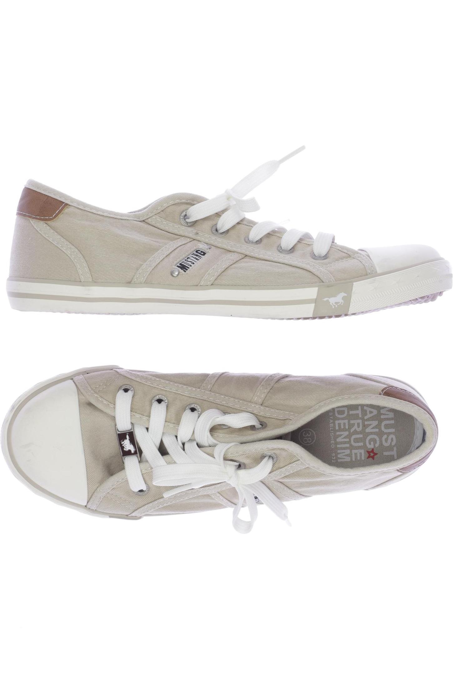 

Mustang Damen Sneakers, beige, Gr. 38