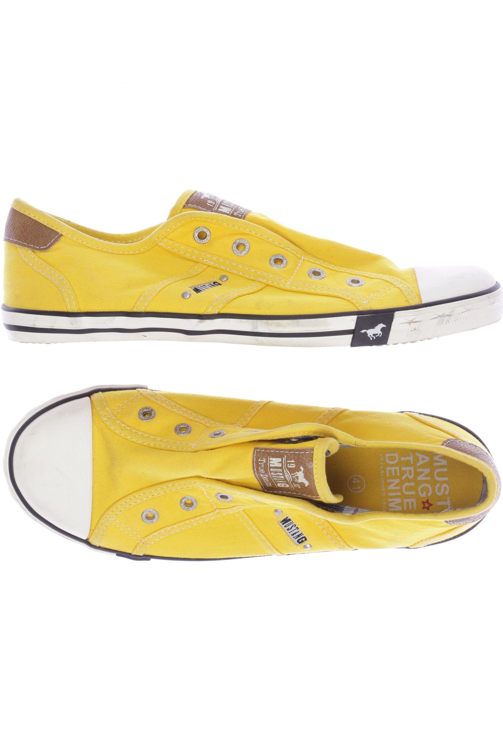 

Mustang Damen Sneakers, gelb, Gr. 41
