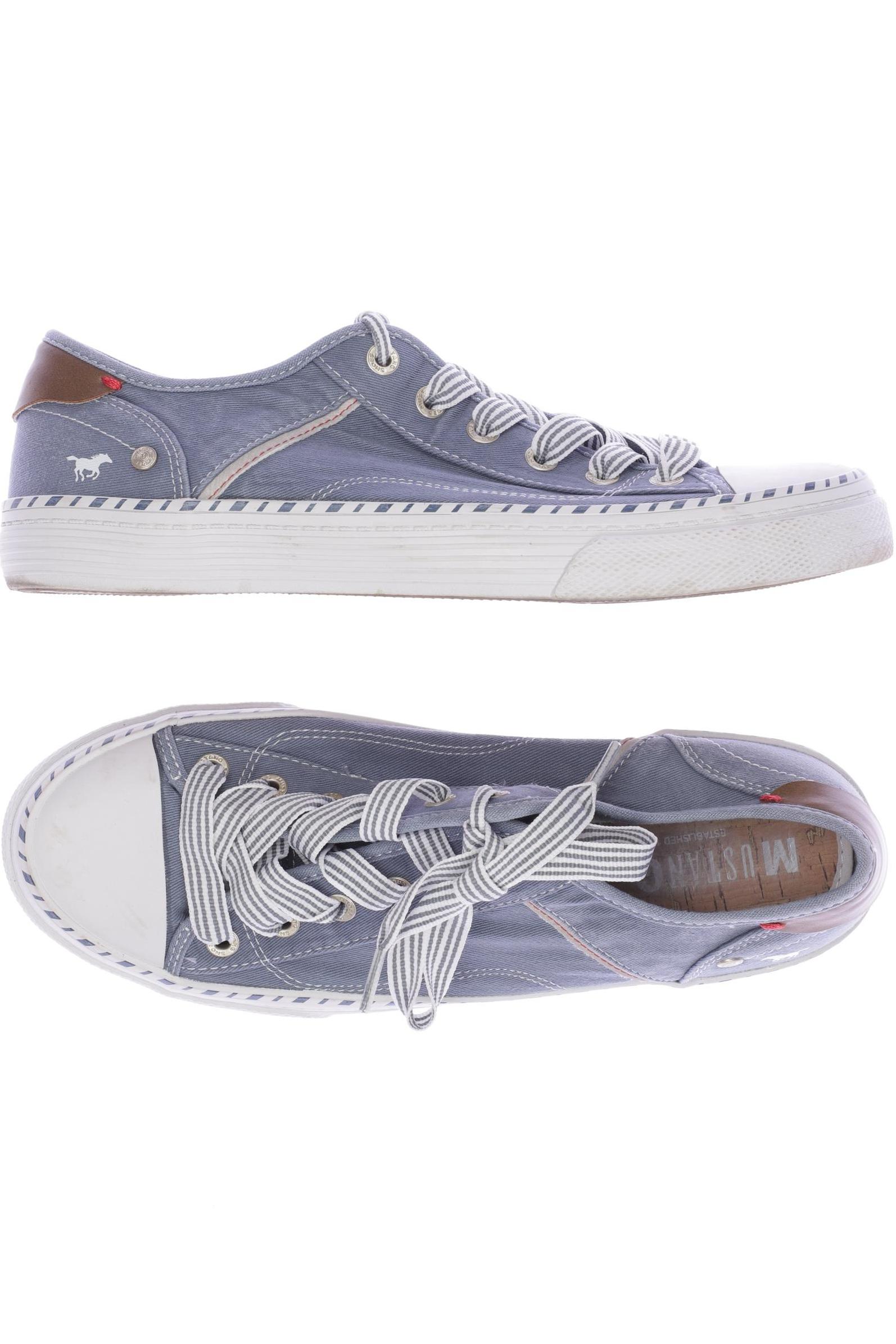 

Mustang Damen Sneakers, blau, Gr. 39