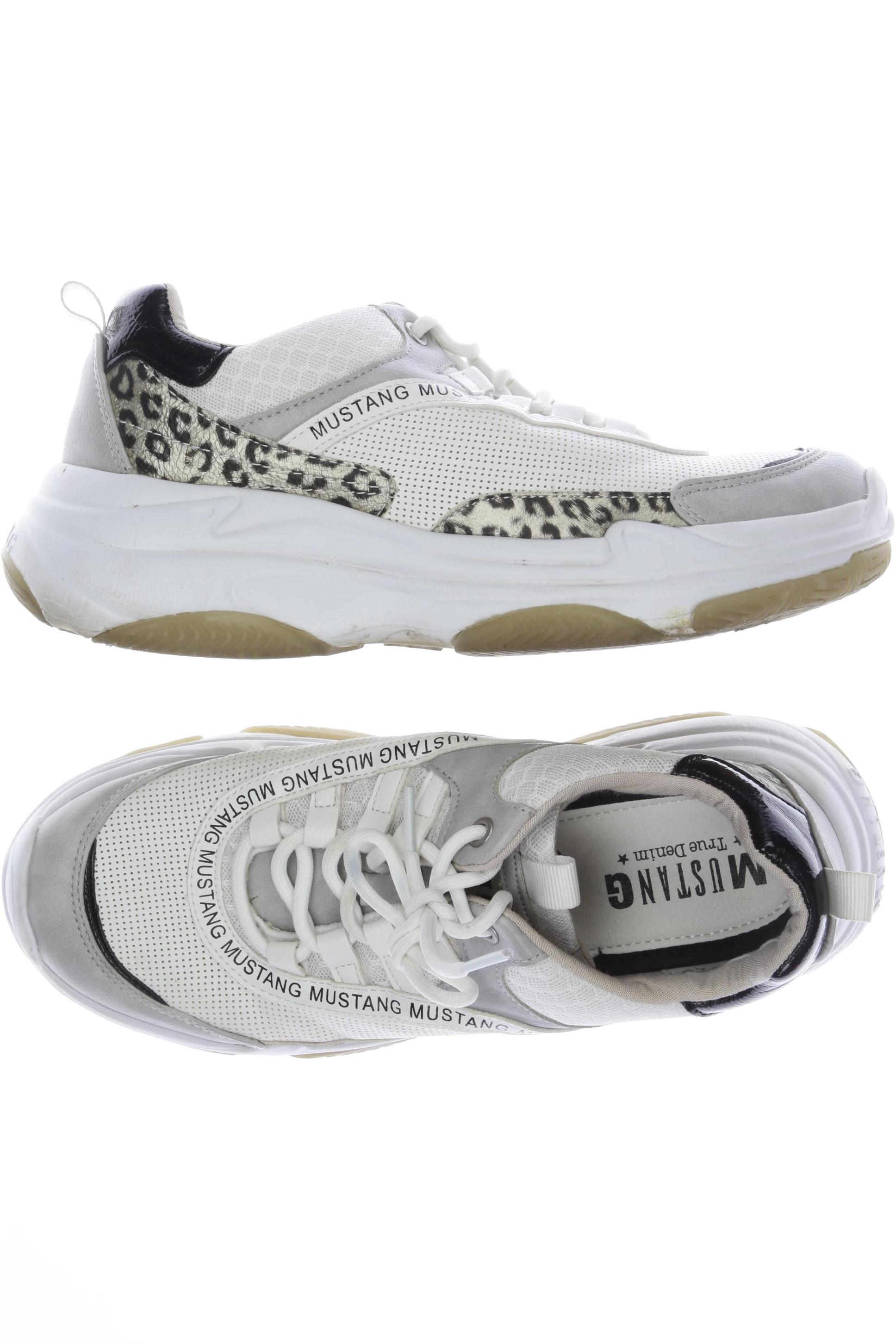 

Mustang Damen Sneakers, weiß, Gr. 41