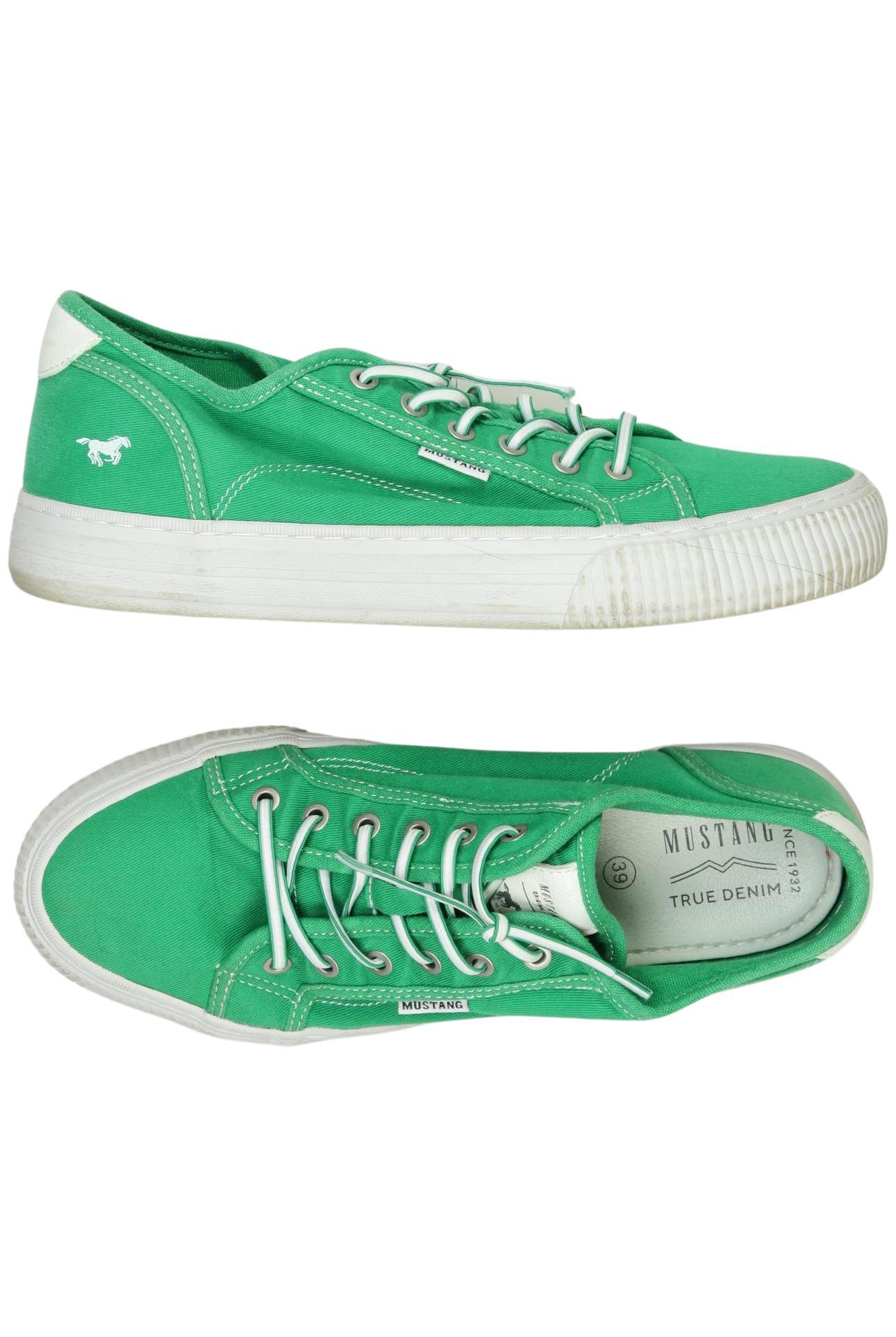 

Mustang Damen Sneakers, grün, Gr. 39