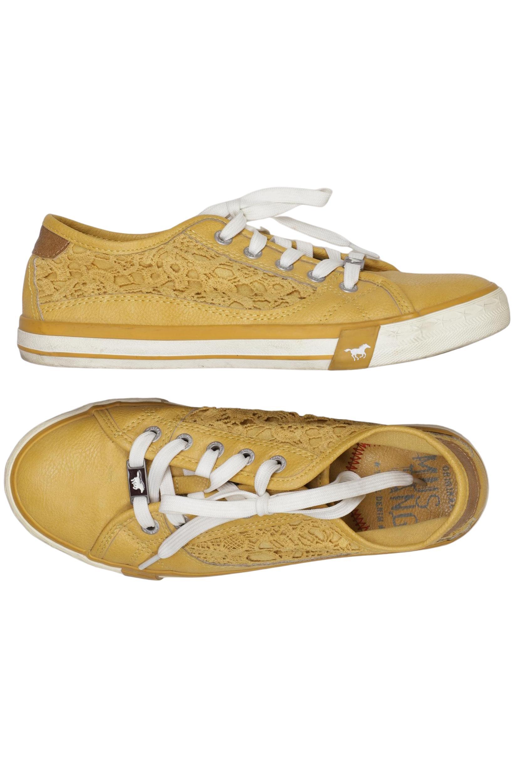 

Mustang Damen Sneakers, gelb, Gr. 39
