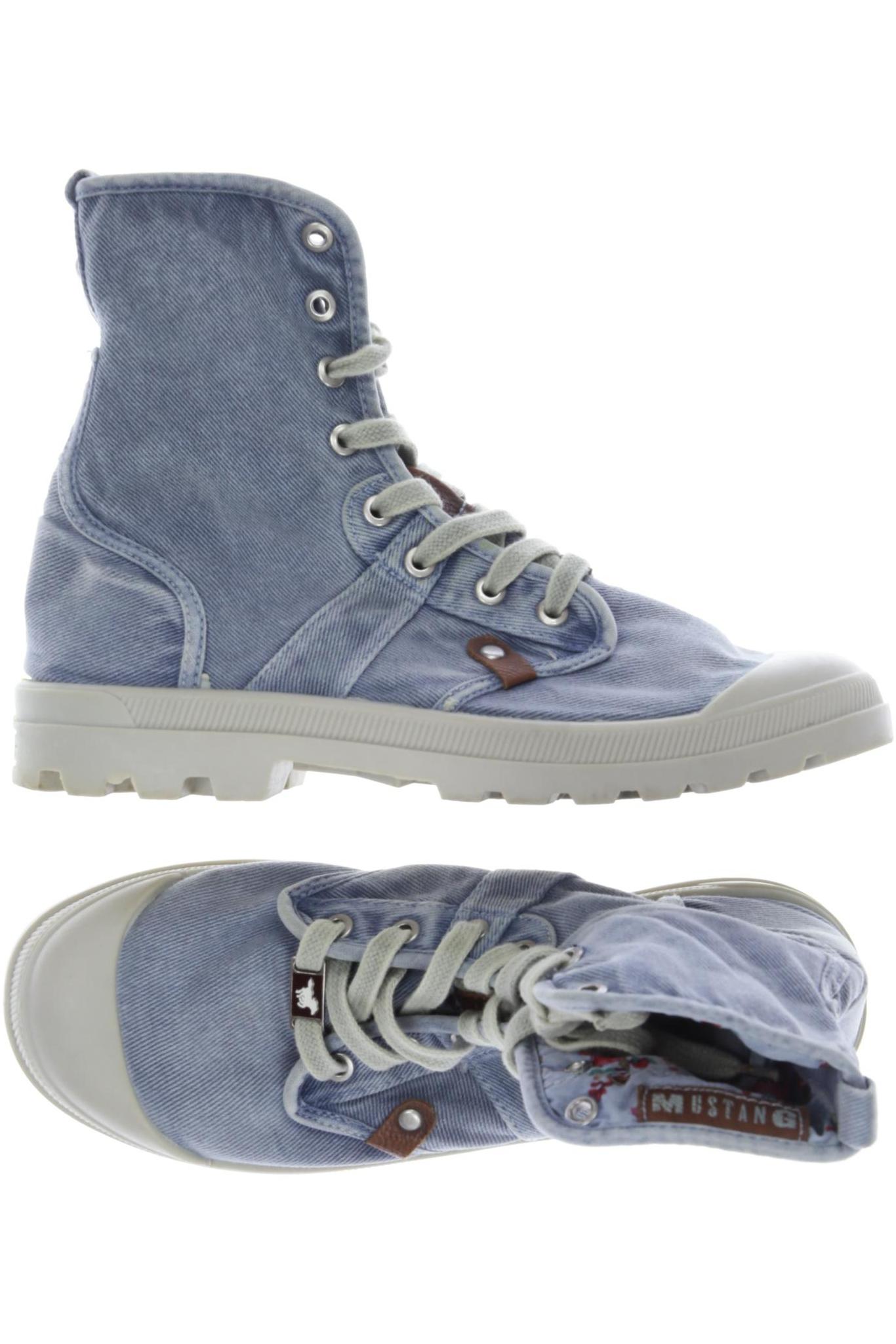 

Mustang Damen Sneakers, blau, Gr. 39