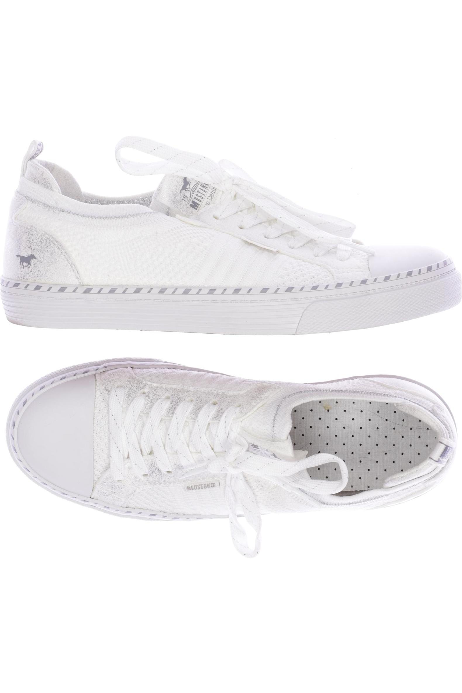 

Mustang Damen Sneakers, weiß, Gr. 39