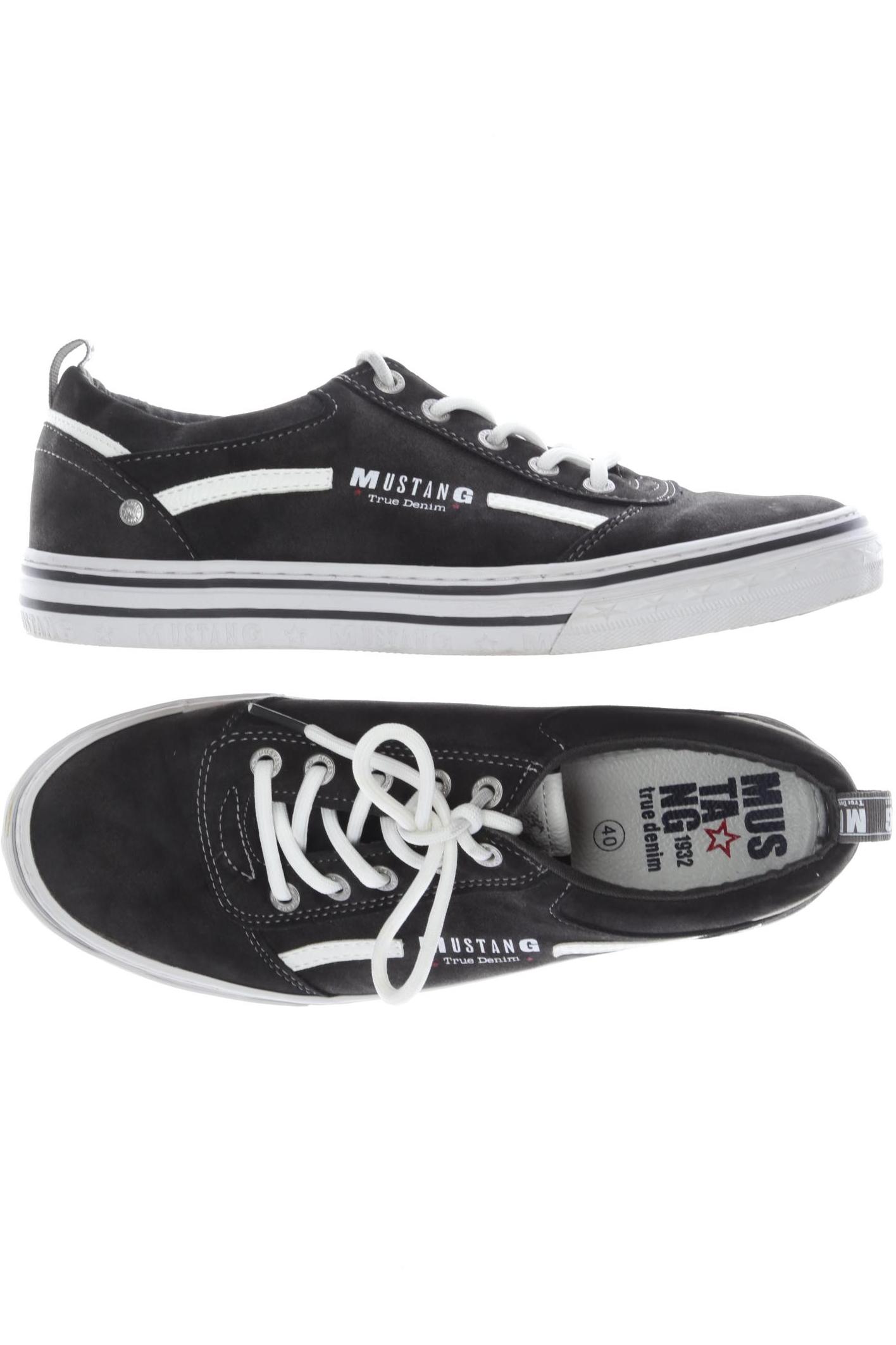 

Mustang Damen Sneakers, schwarz, Gr. 40