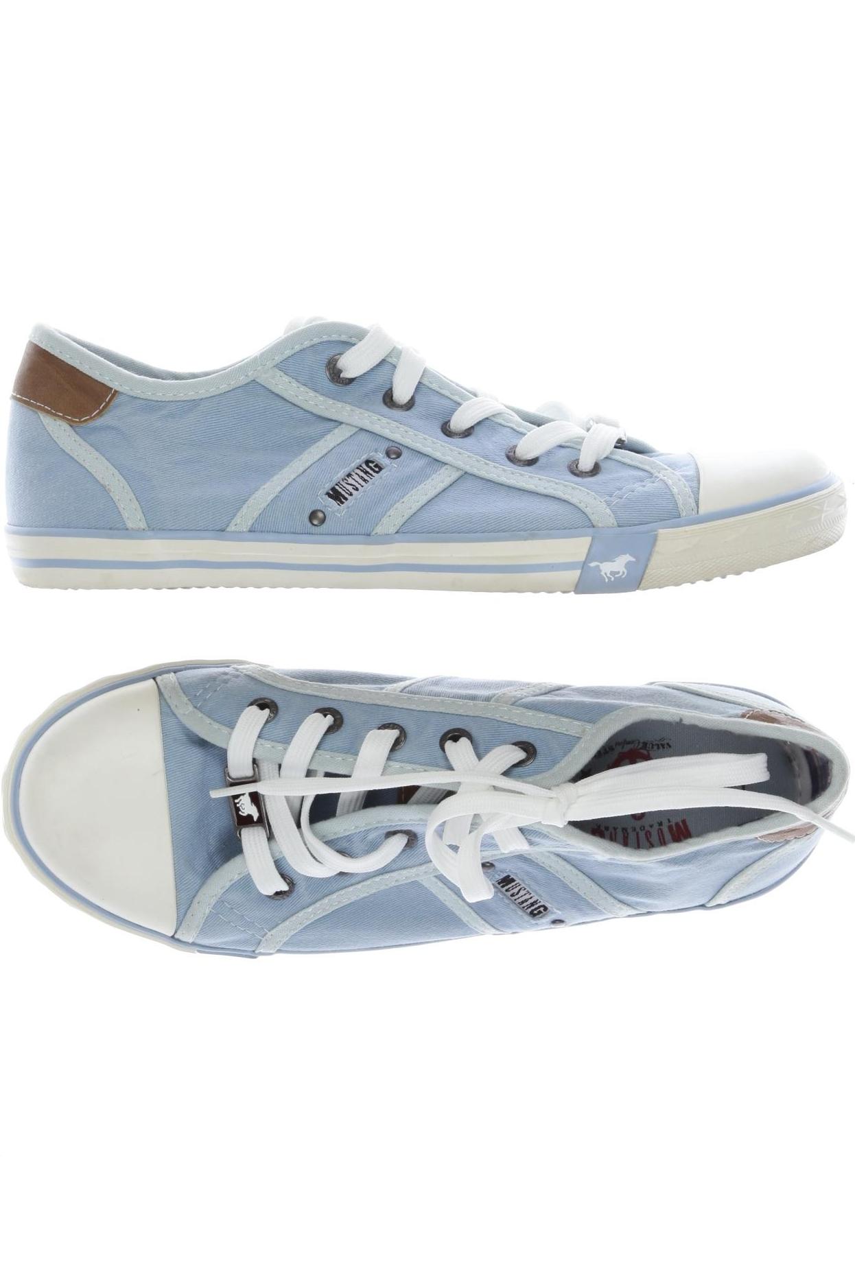 

Mustang Damen Sneakers, hellblau, Gr. 38