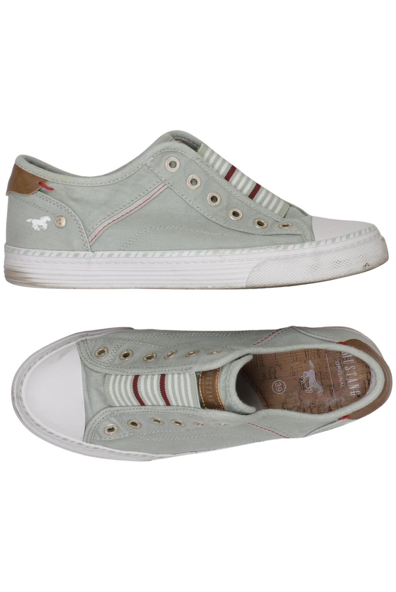 

Mustang Damen Sneakers, hellgrün, Gr. 39