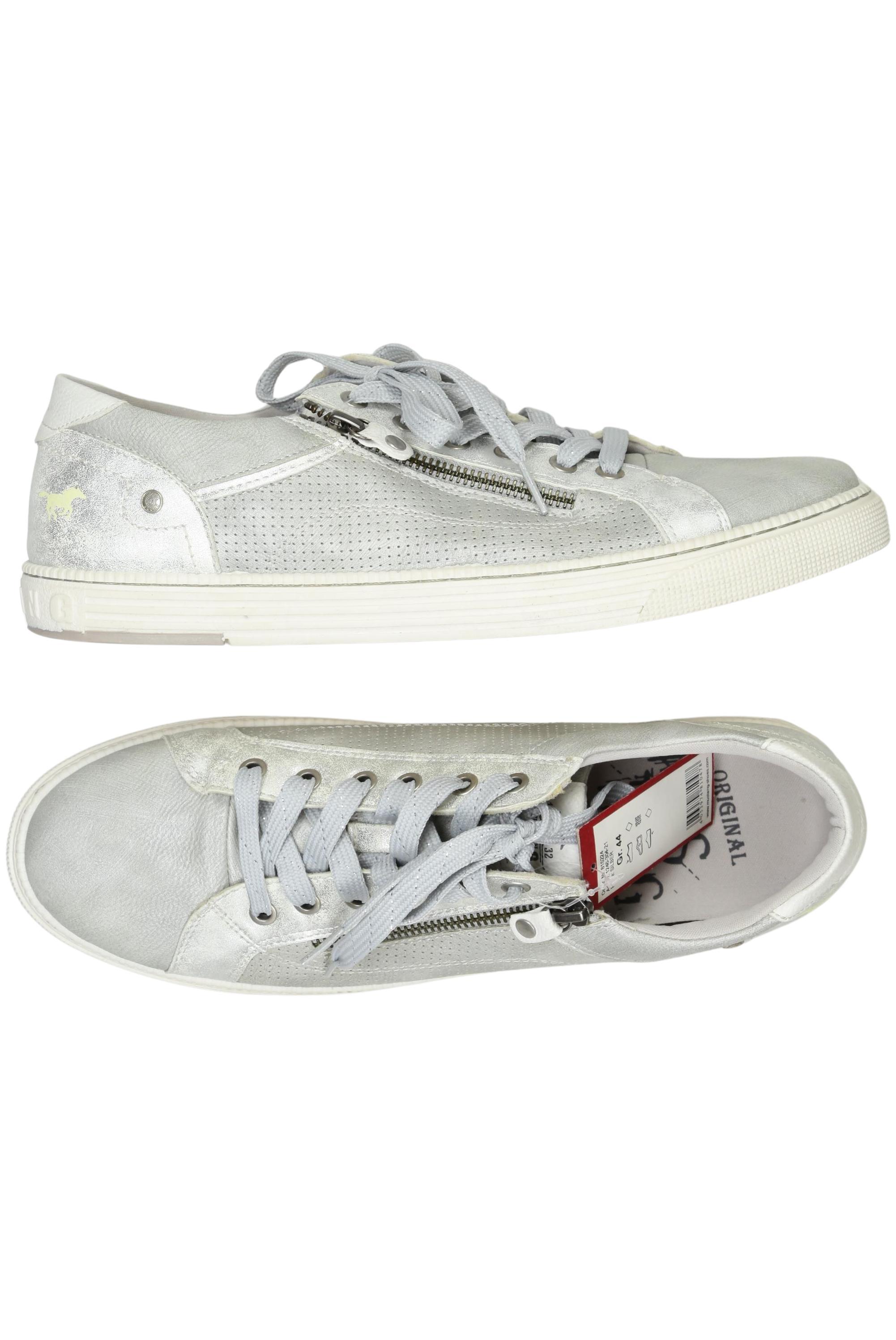 

Mustang Damen Sneakers, silber, Gr. 44