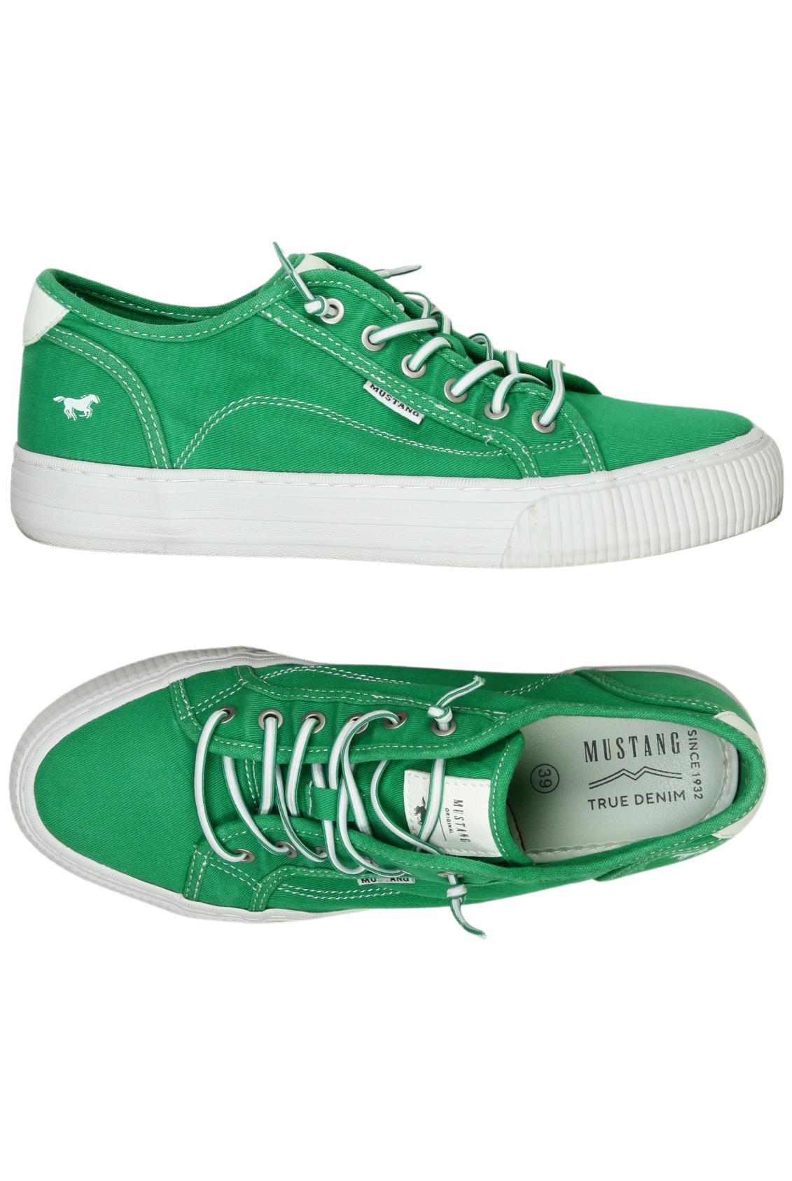 

Mustang Damen Sneakers, grün, Gr. 39