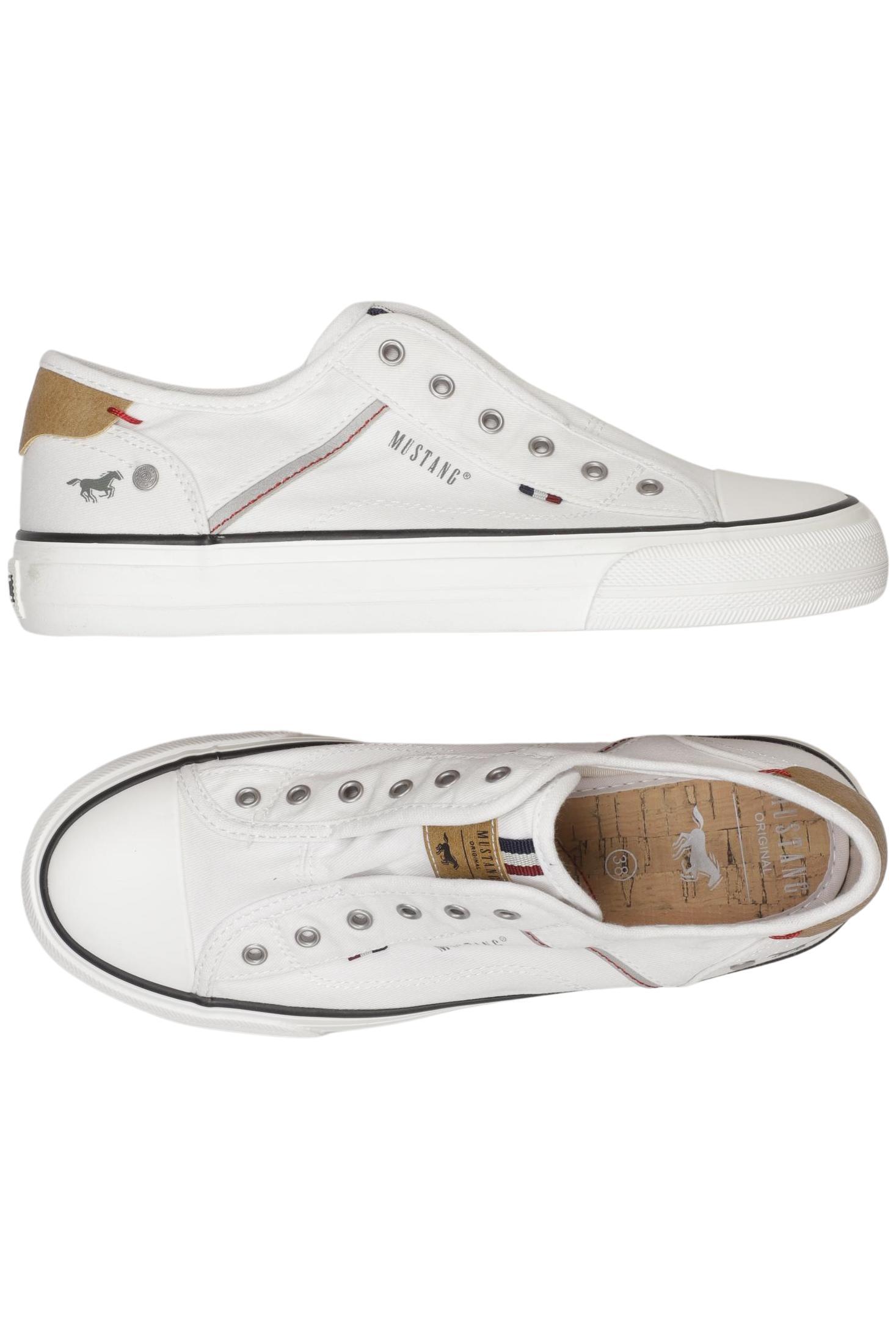 

Mustang Damen Sneakers, weiß, Gr. 38