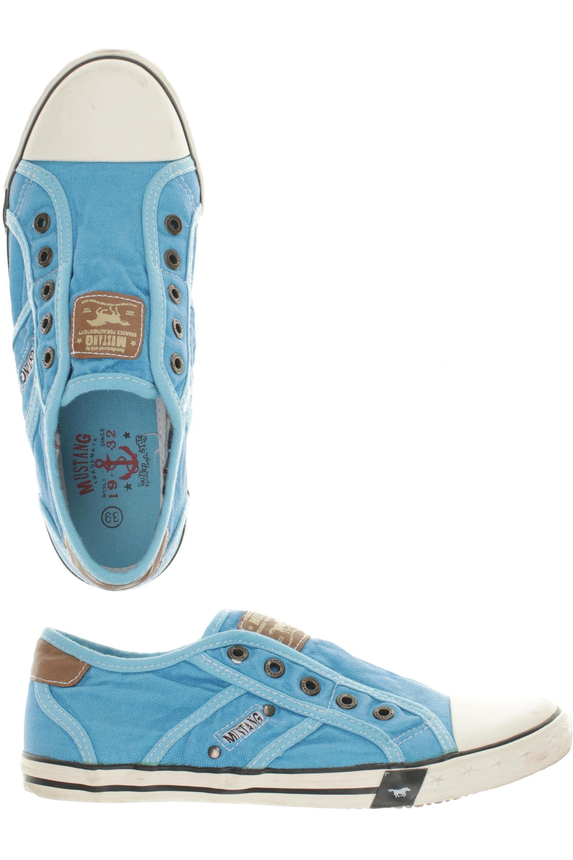 

Mustang Damen Sneakers, blau, Gr. 39