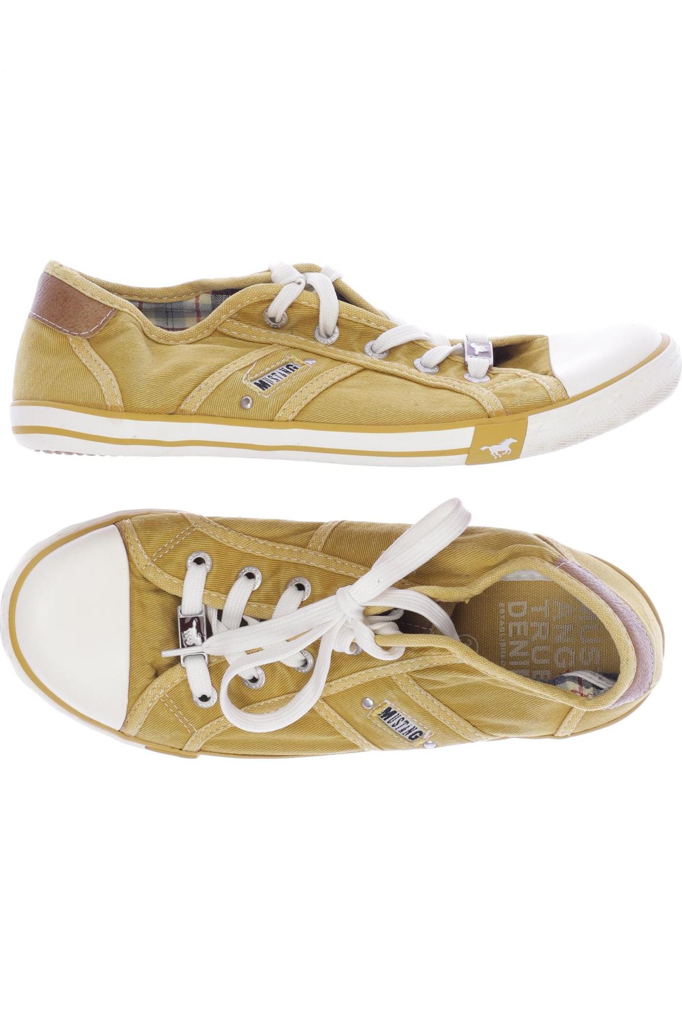 

Mustang Damen Sneakers, gelb, Gr. 38