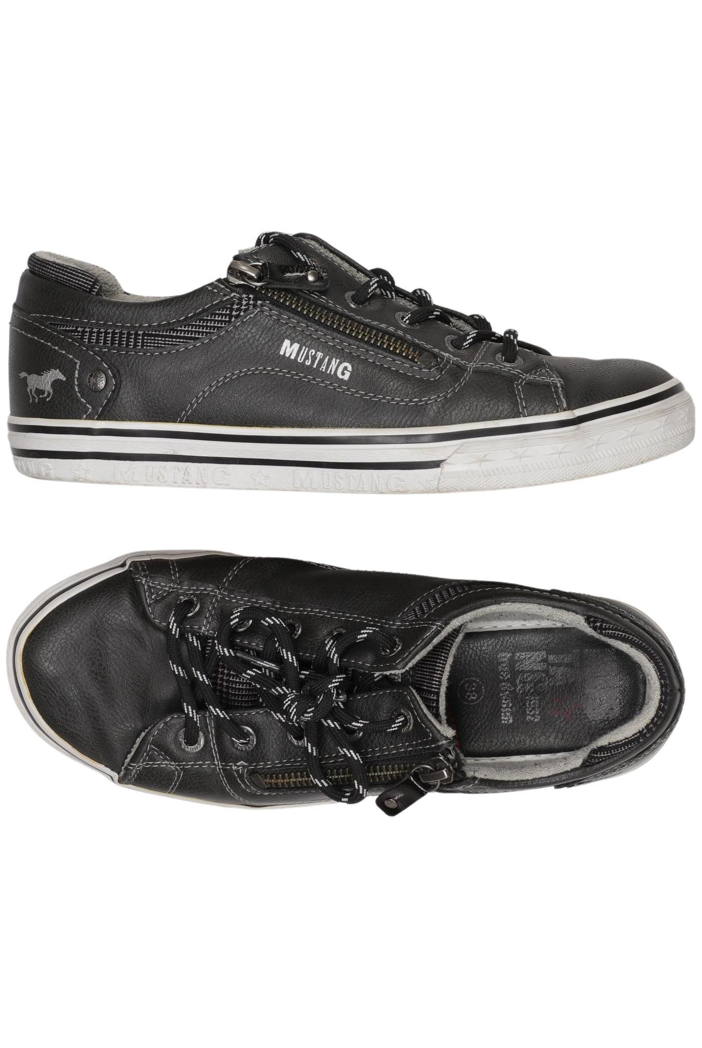 

Mustang Damen Sneakers, schwarz, Gr. 38
