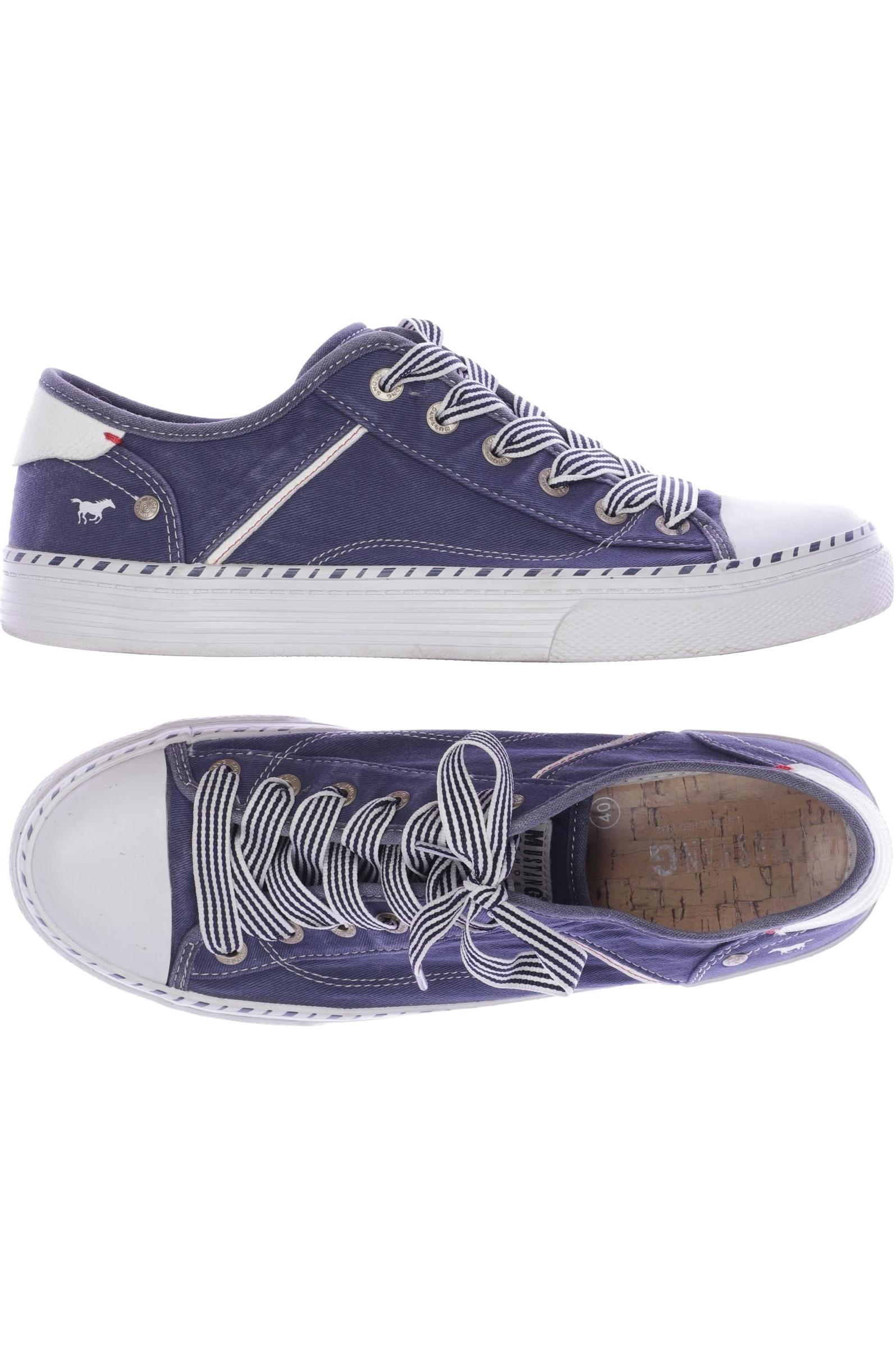 

Mustang Damen Sneakers, blau, Gr. 40