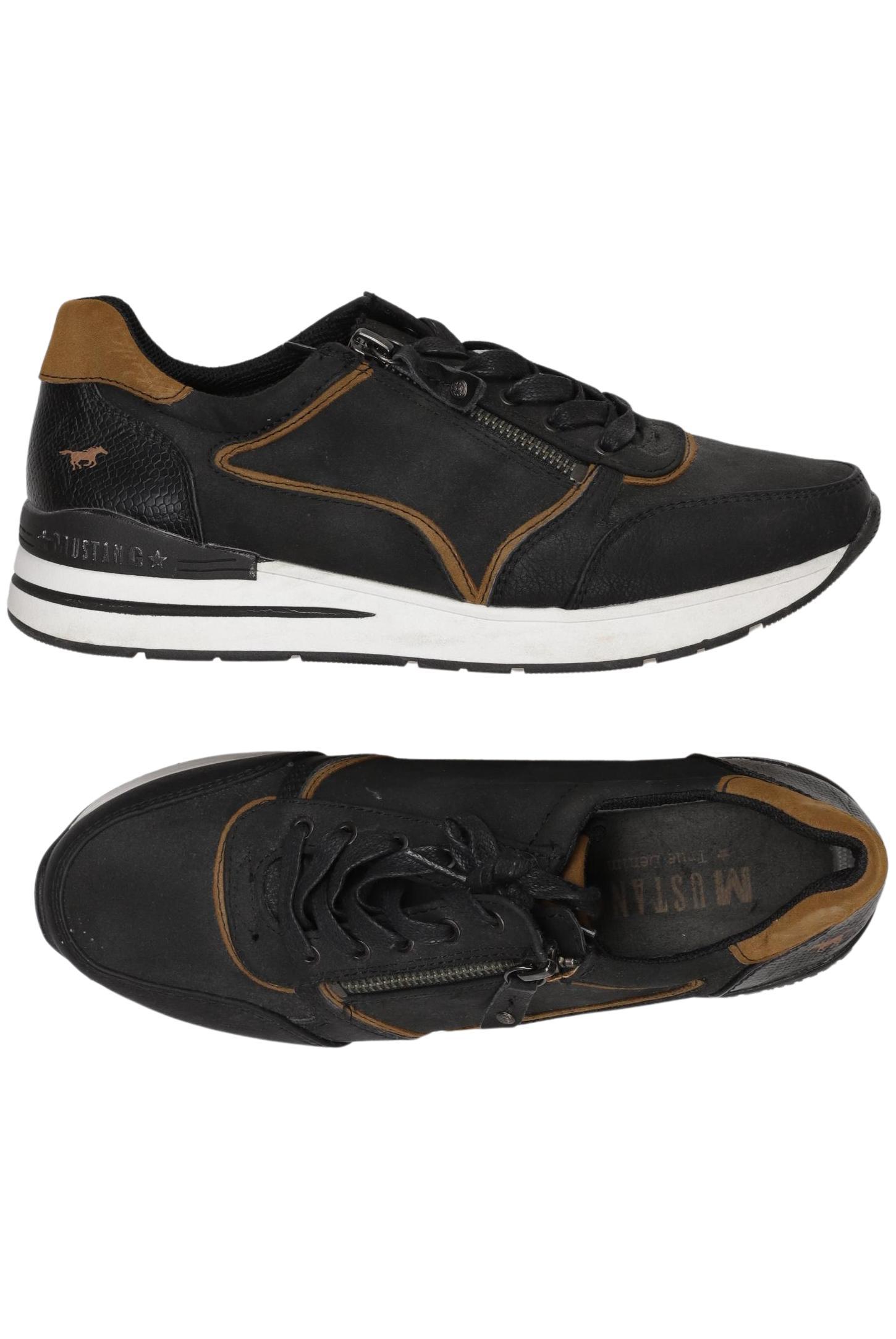 

Mustang Damen Sneakers, schwarz, Gr. 38