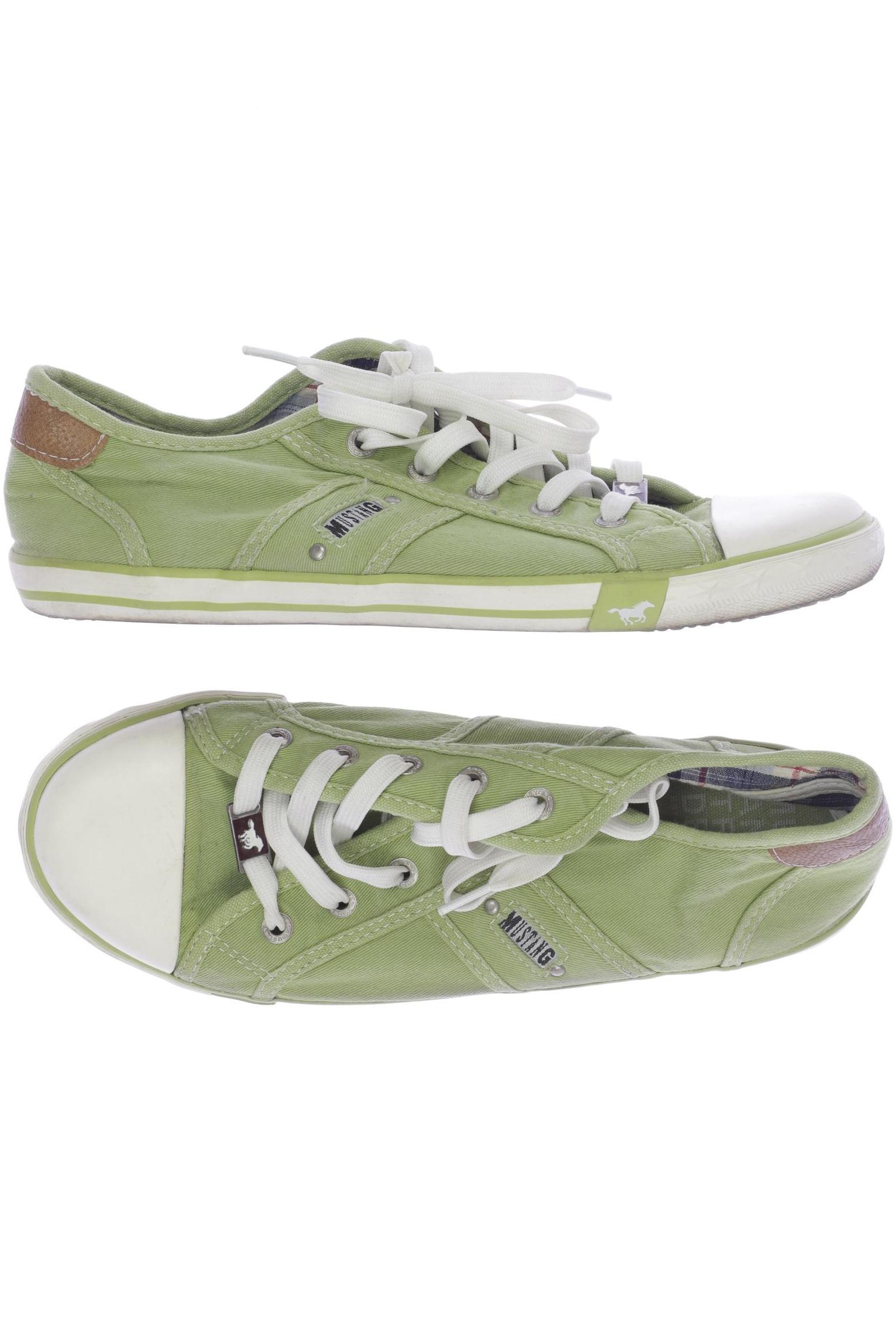 

Mustang Damen Sneakers, grün, Gr. 39.5