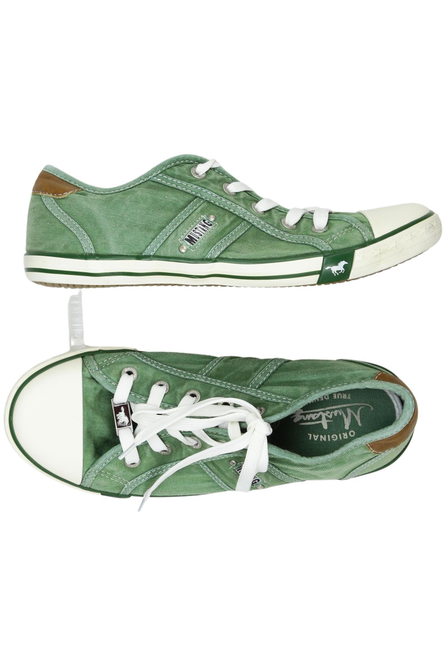 

Mustang Damen Sneakers, grün, Gr. 39