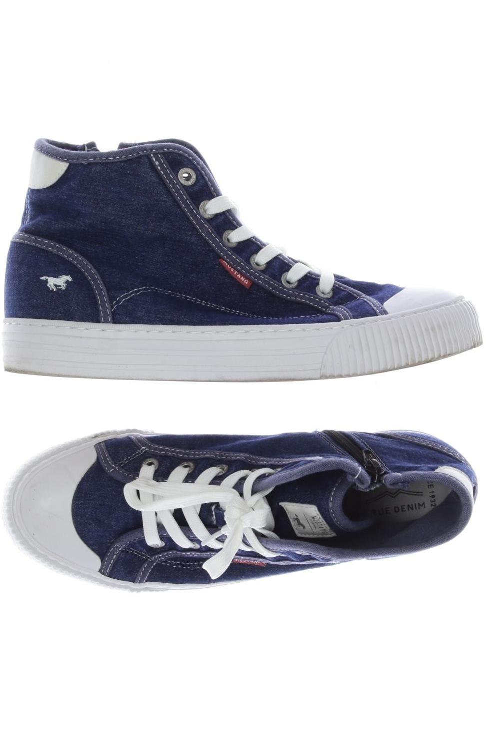 

Mustang Damen Sneakers, blau, Gr. 40